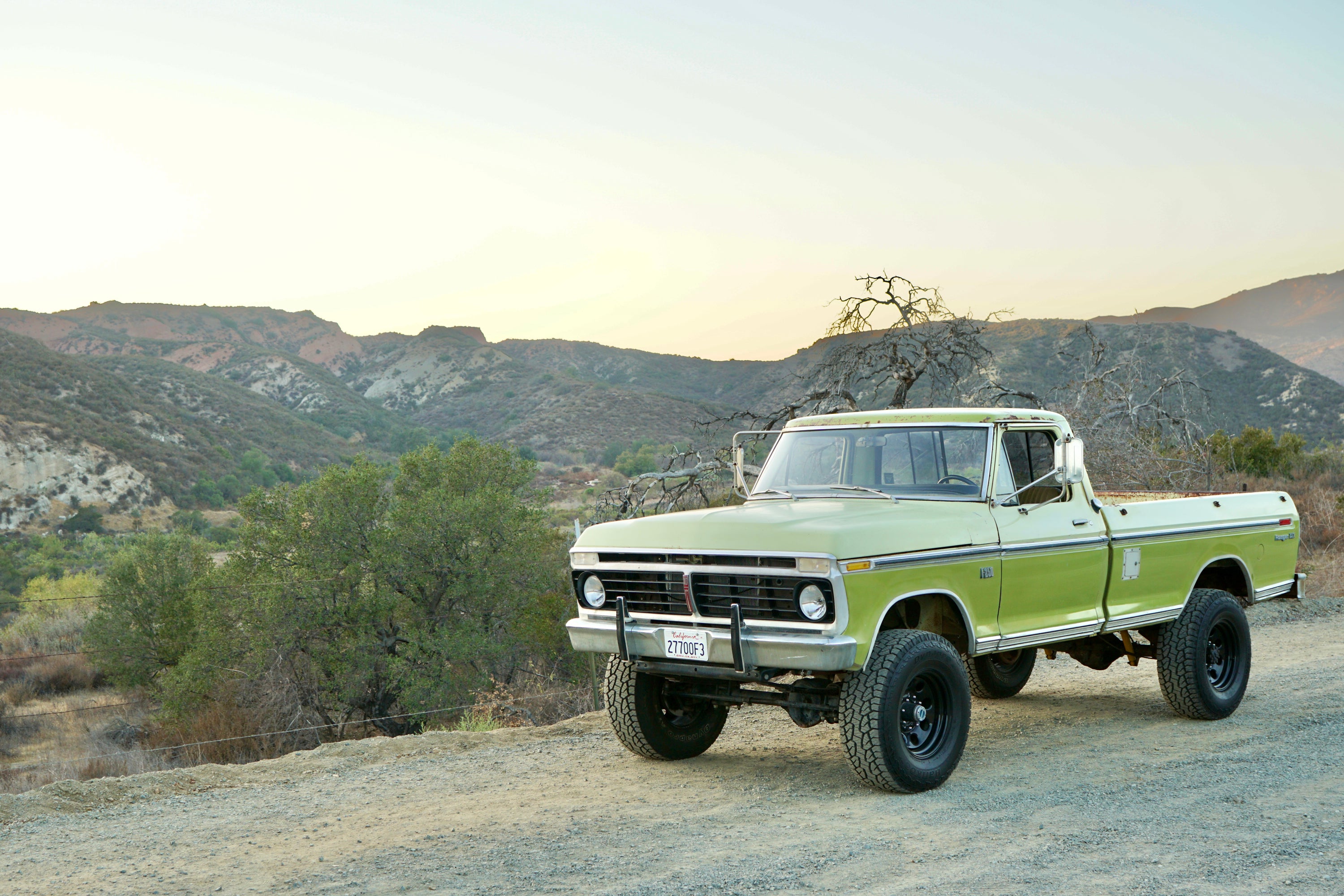 1975 Ford F-250 Highboy Glen Green FINE ART PRINT
