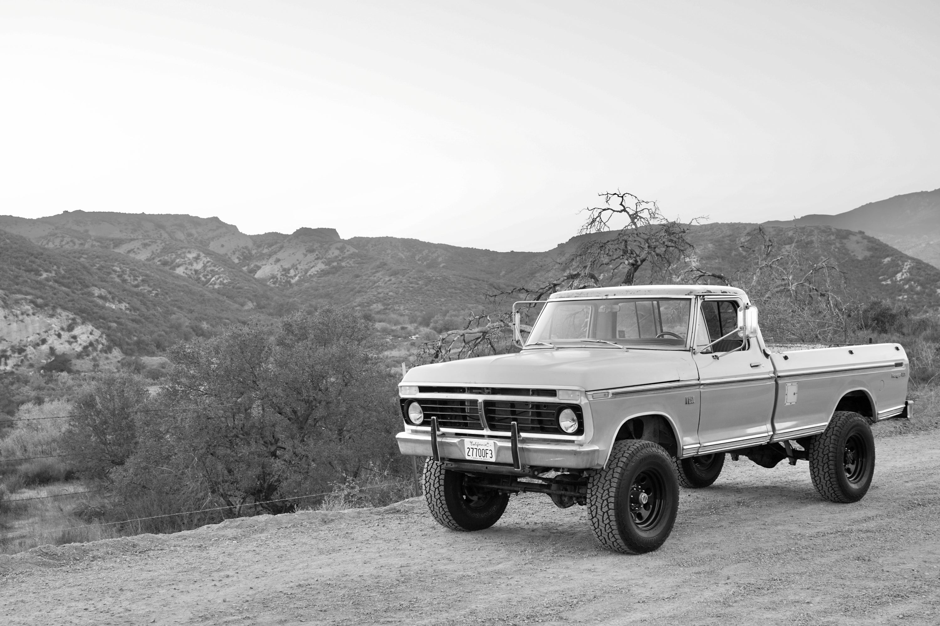 1975 Ford F-250 Highboy Glen Green FINE ART PRINT