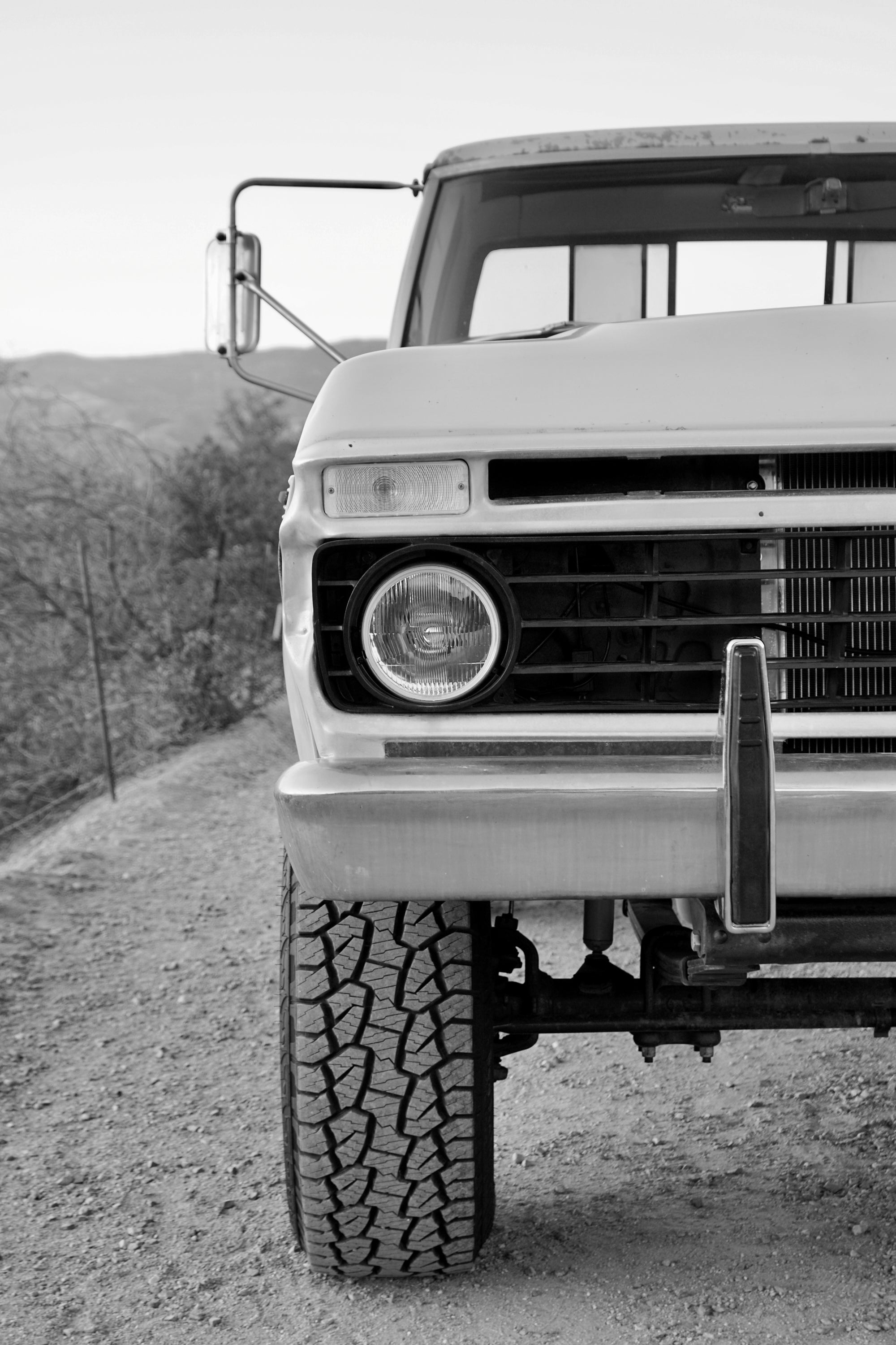 1975 Ford F-250 Highboy Glen Green FINE ART PRINT