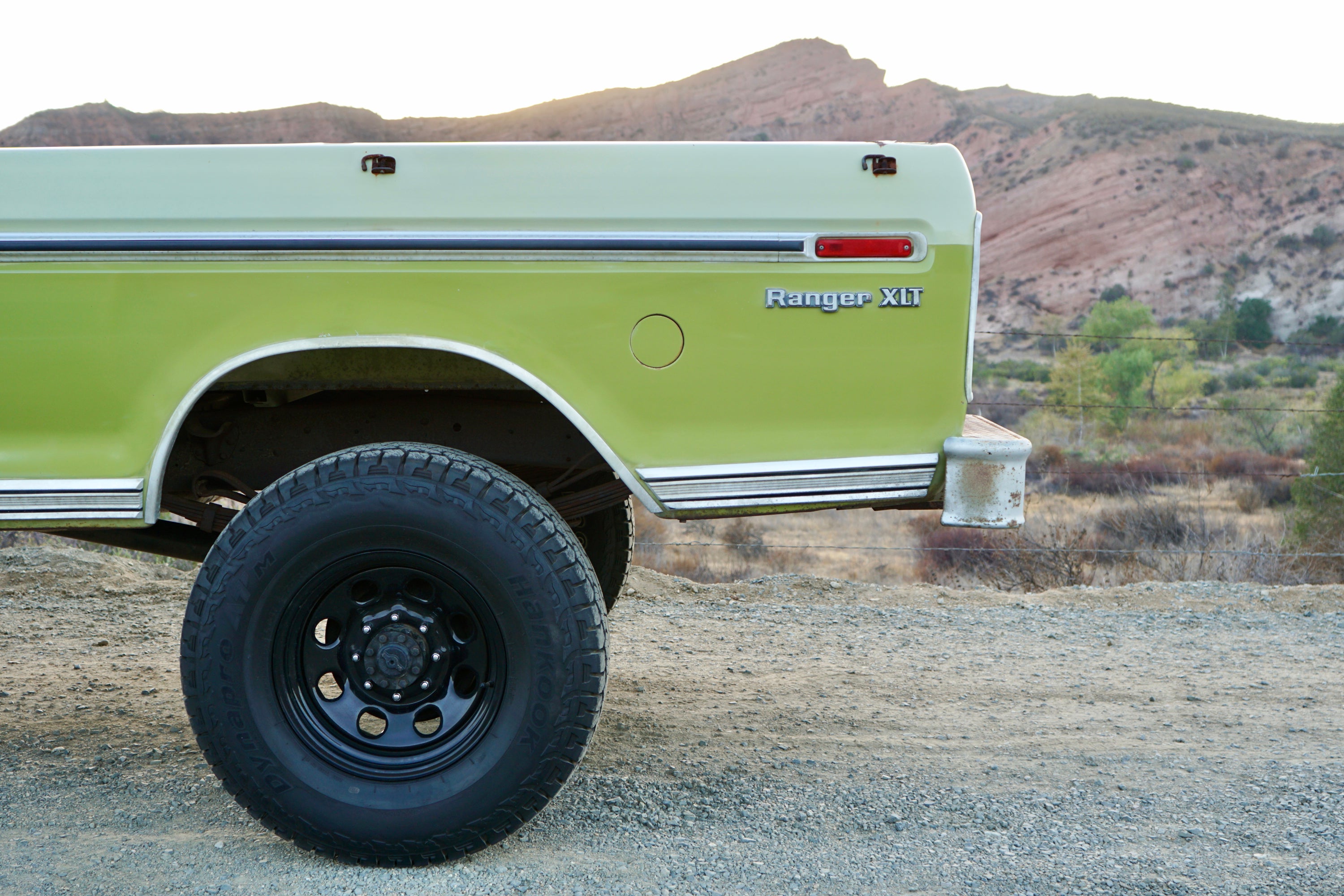 1975 Ford F-250 Highboy Glen Green FINE ART PRINT