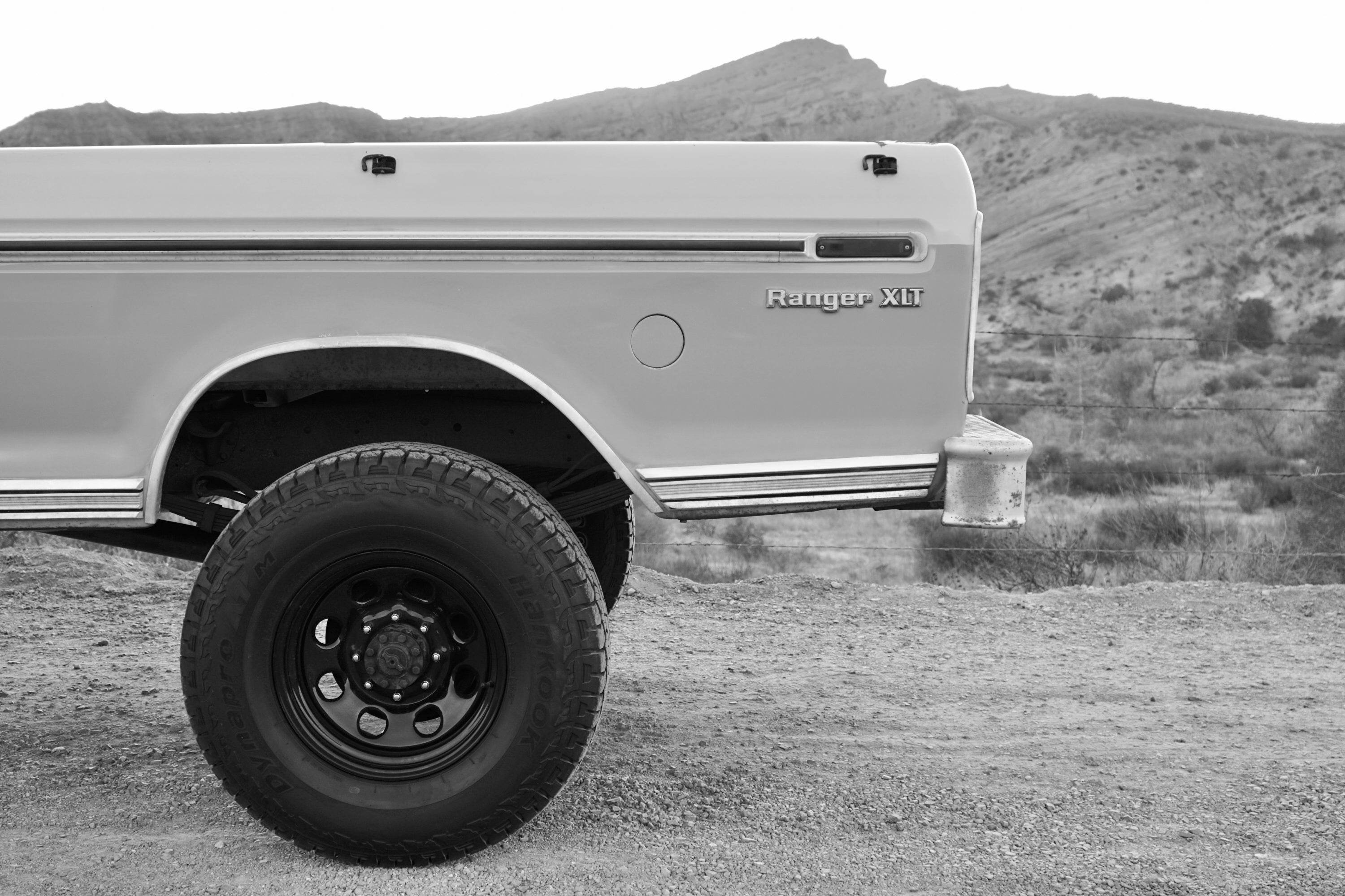 1975 Ford F-250 Highboy Glen Green FINE ART PRINT
