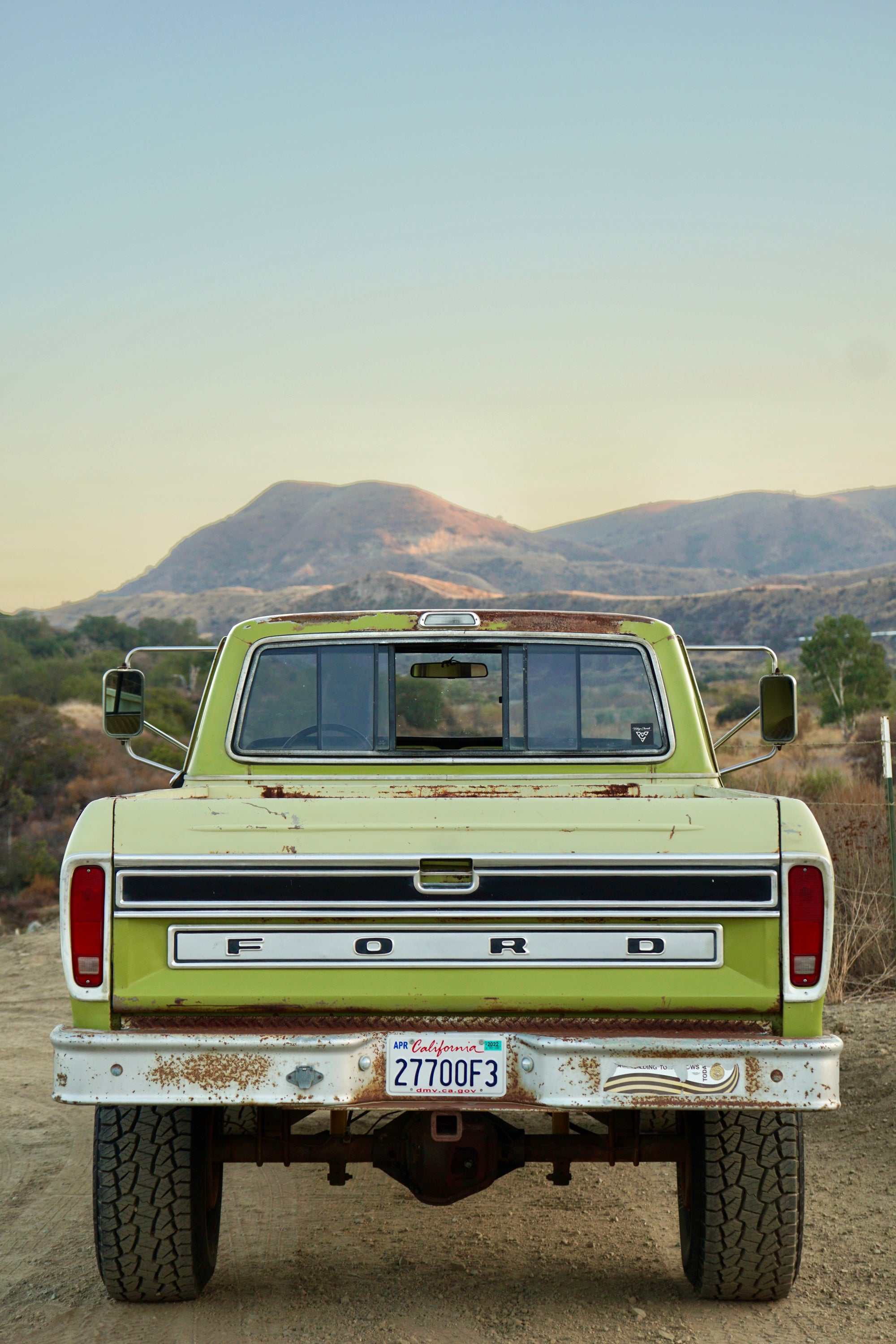1975 Ford F-250 Highboy Glen Green FINE ART PRINT