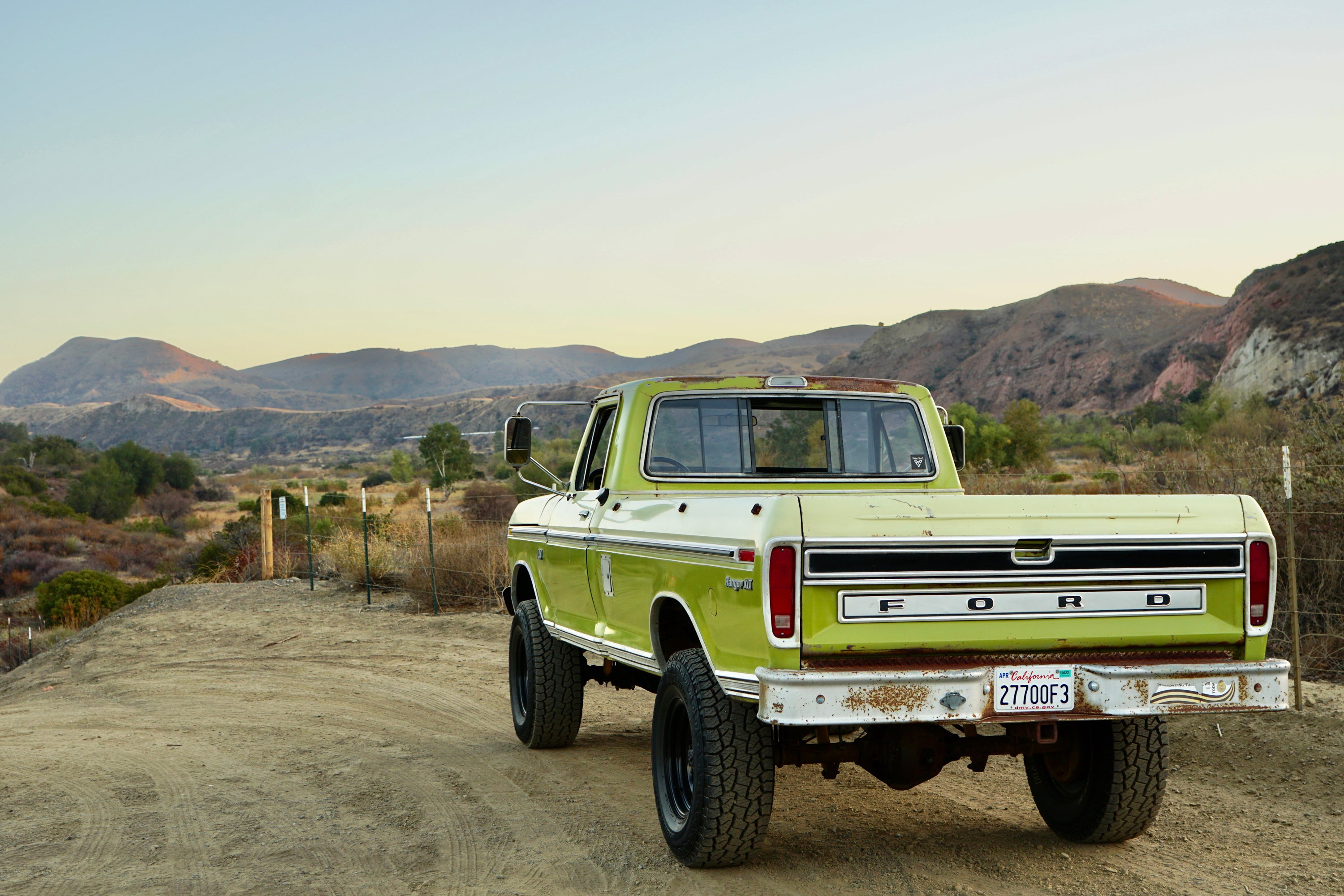 1975 Ford F-250 Highboy Glen Green FINE ART PRINT