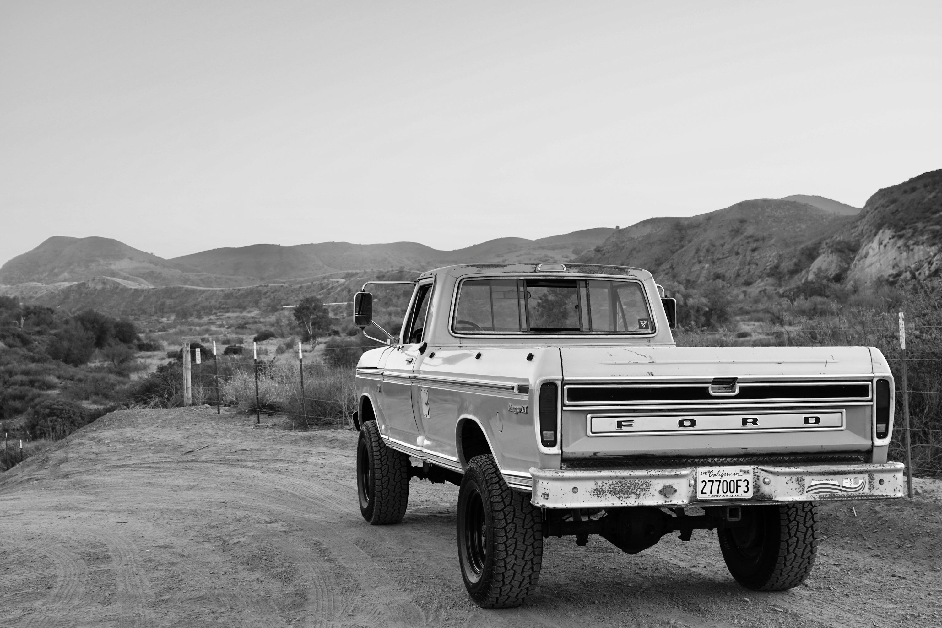 1975 Ford F-250 Highboy Glen Green FINE ART PRINT