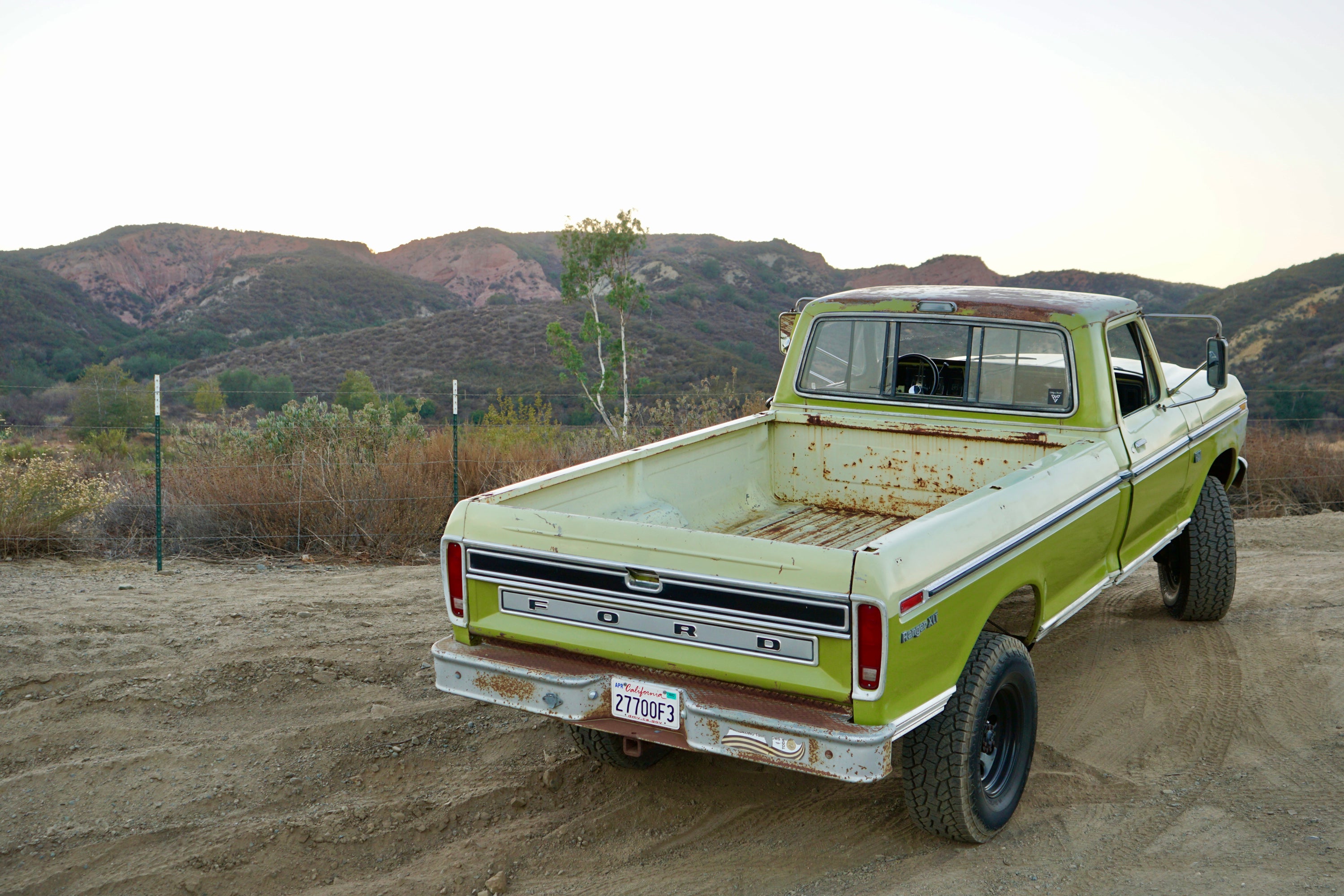 1975 Ford F-250 Highboy Glen Green FINE ART PRINT