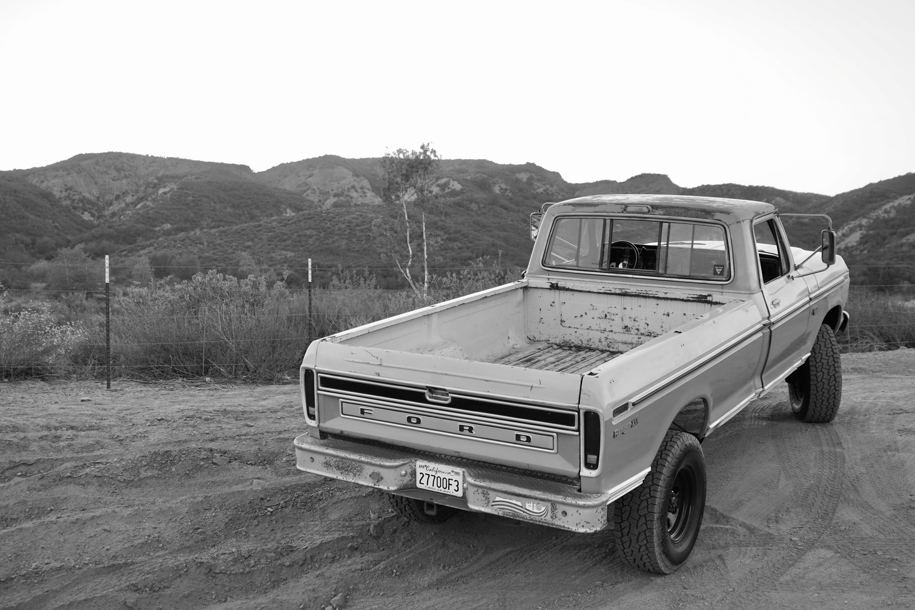 1975 Ford F-250 Highboy Glen Green FINE ART PRINT