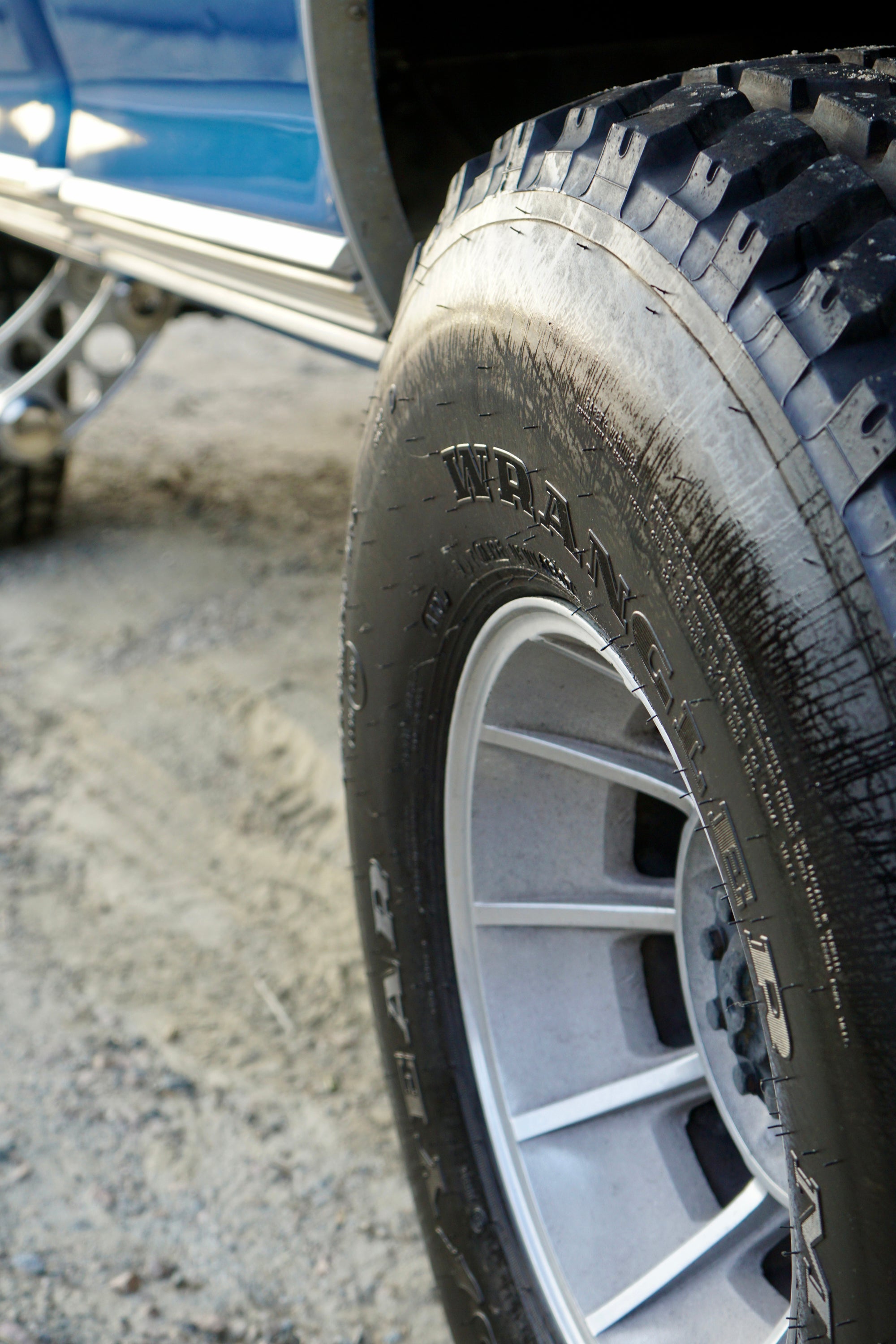 1973 Ford F-250 Highboy Bahama Blue FINE ART PRINT