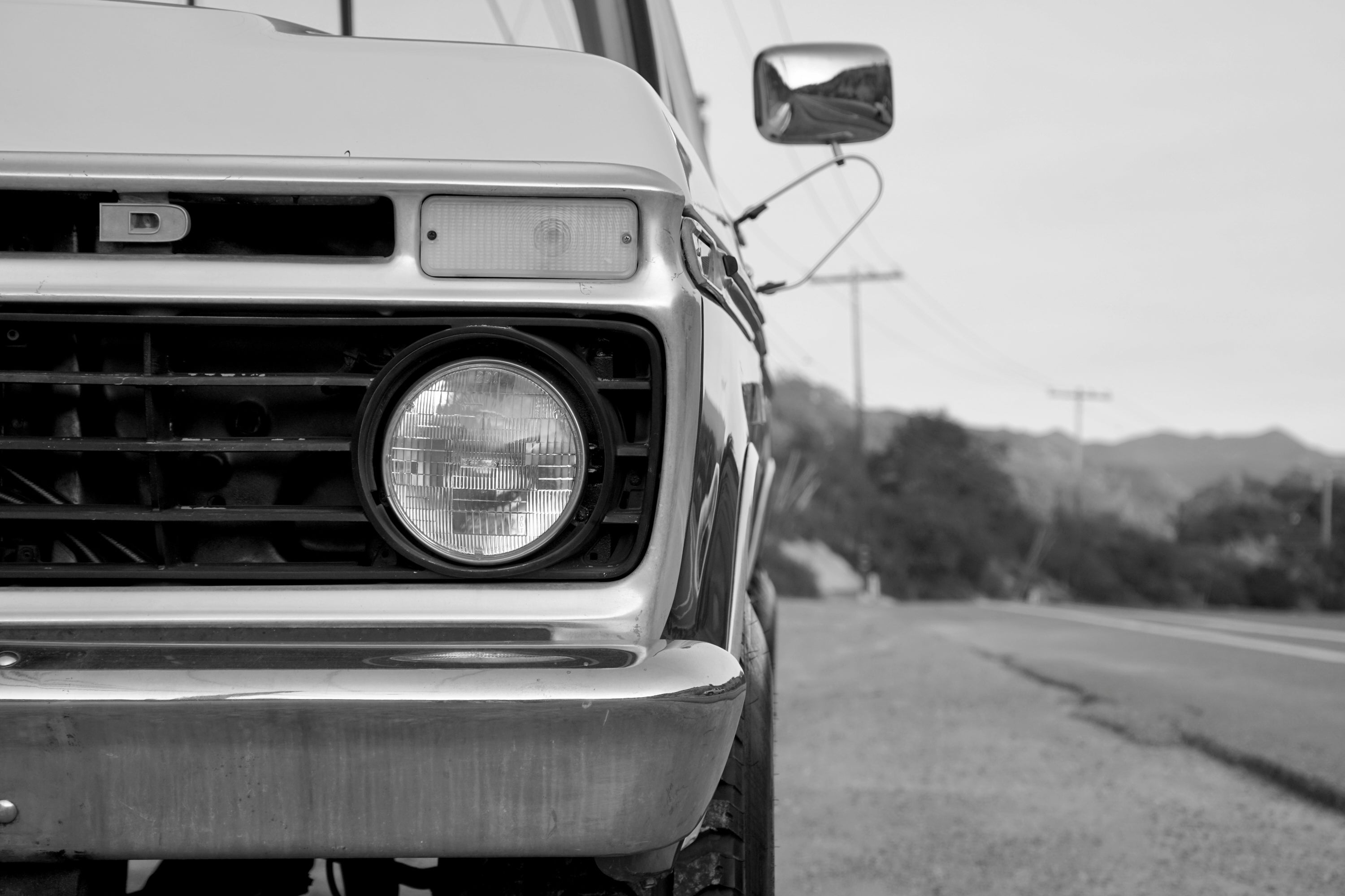 1973 Ford F-250 Highboy Bahama Blue FINE ART PRINT