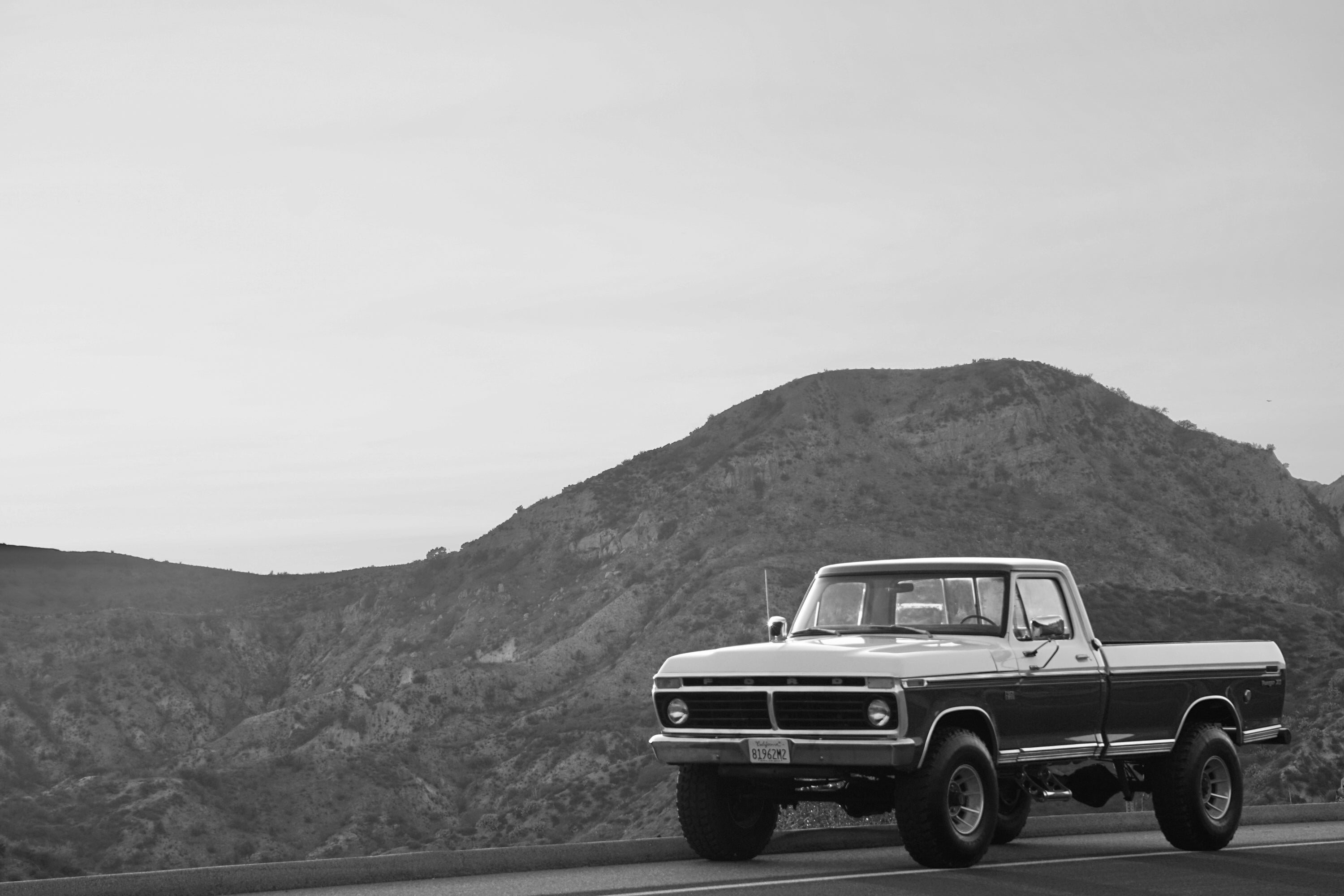 1973 Ford F-250 Highboy Bahama Blue FINE ART PRINT