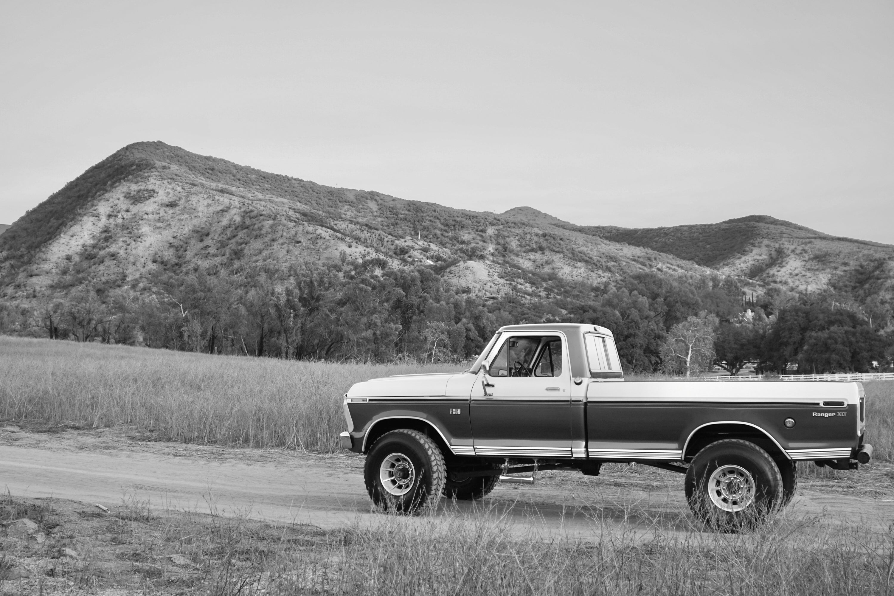 1973 Ford F-250 Highboy Bahama Blue FINE ART PRINT