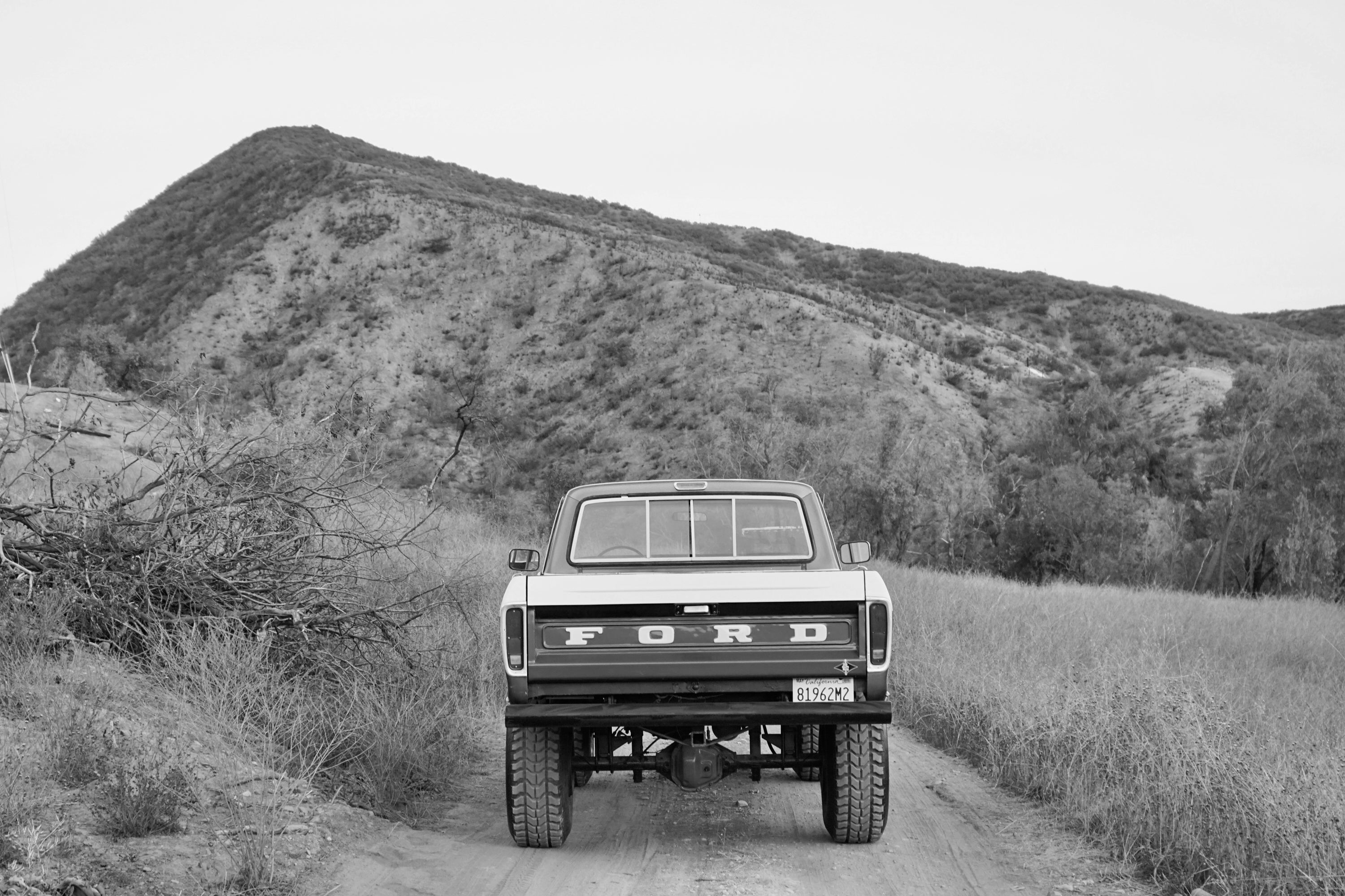 1973 Ford F-250 Highboy Bahama Blue FINE ART PRINT