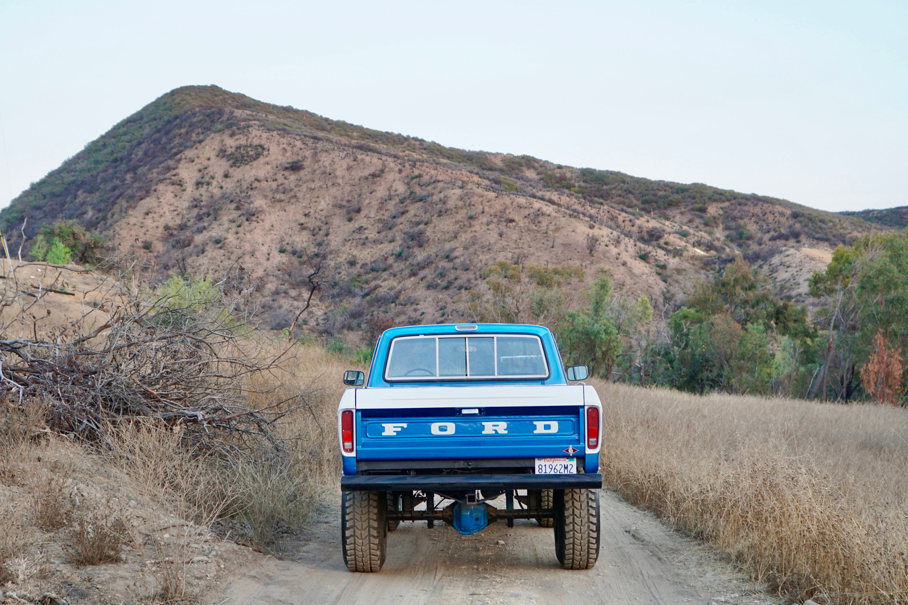 1973 Ford F-250 Highboy Bahama Blue FINE ART PRINT