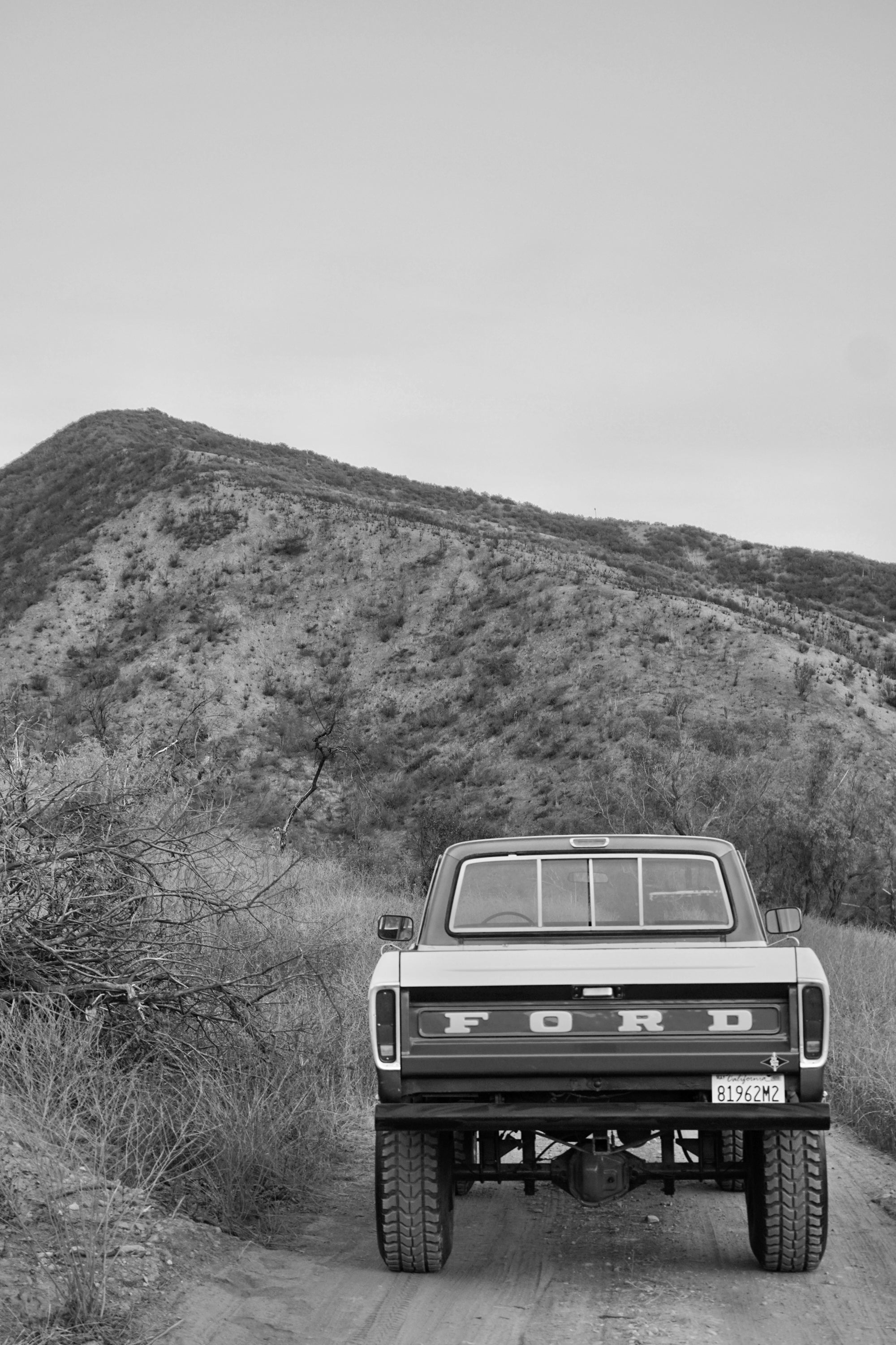 1973 Ford F-250 Highboy Bahama Blue FINE ART PRINT