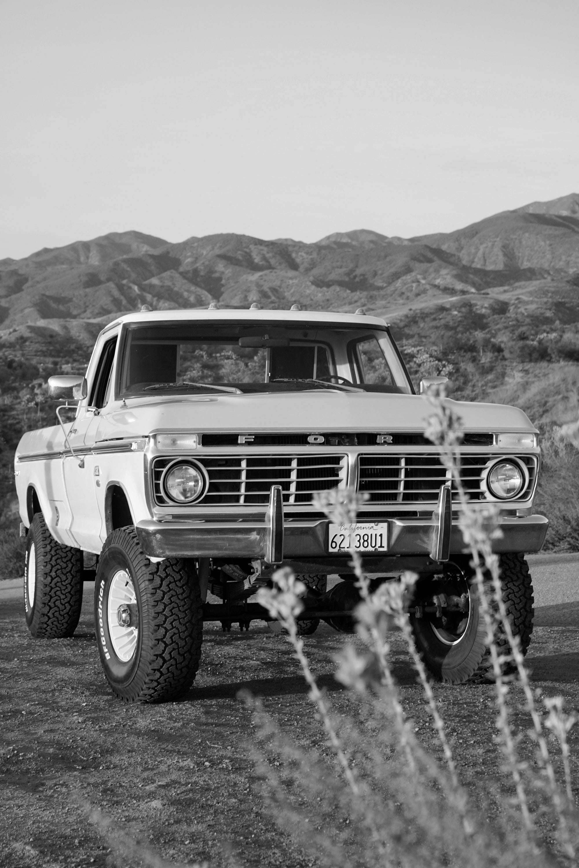 1975 Ford F-250 Highboy Wind Blue FINE ART PRINT
