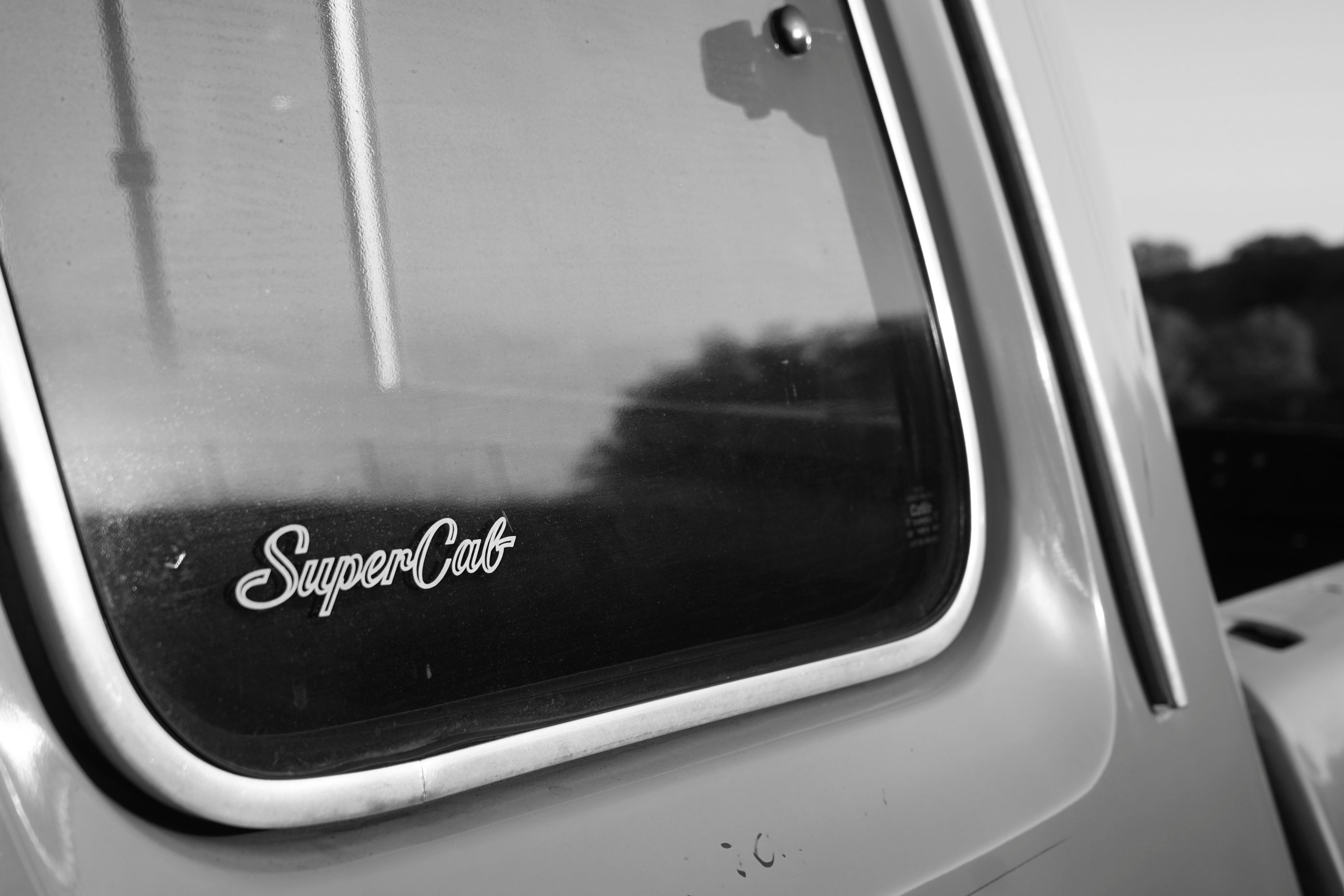 1978 Ford F-250 SuperCab 4x4 Chrome Yellow FINE ART PRINT