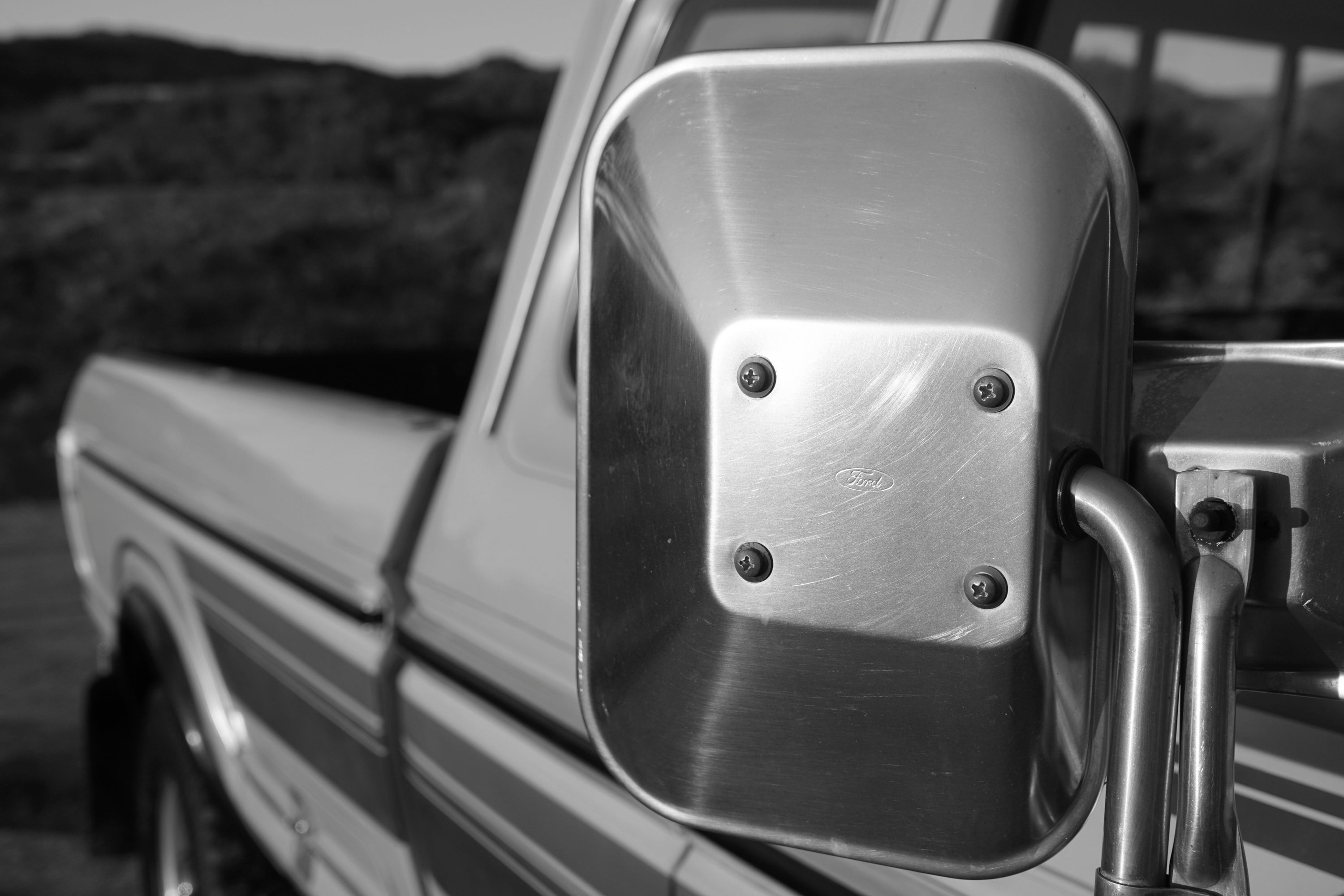 1978 Ford F-250 SuperCab 4x4 Chrome Yellow FINE ART PRINT