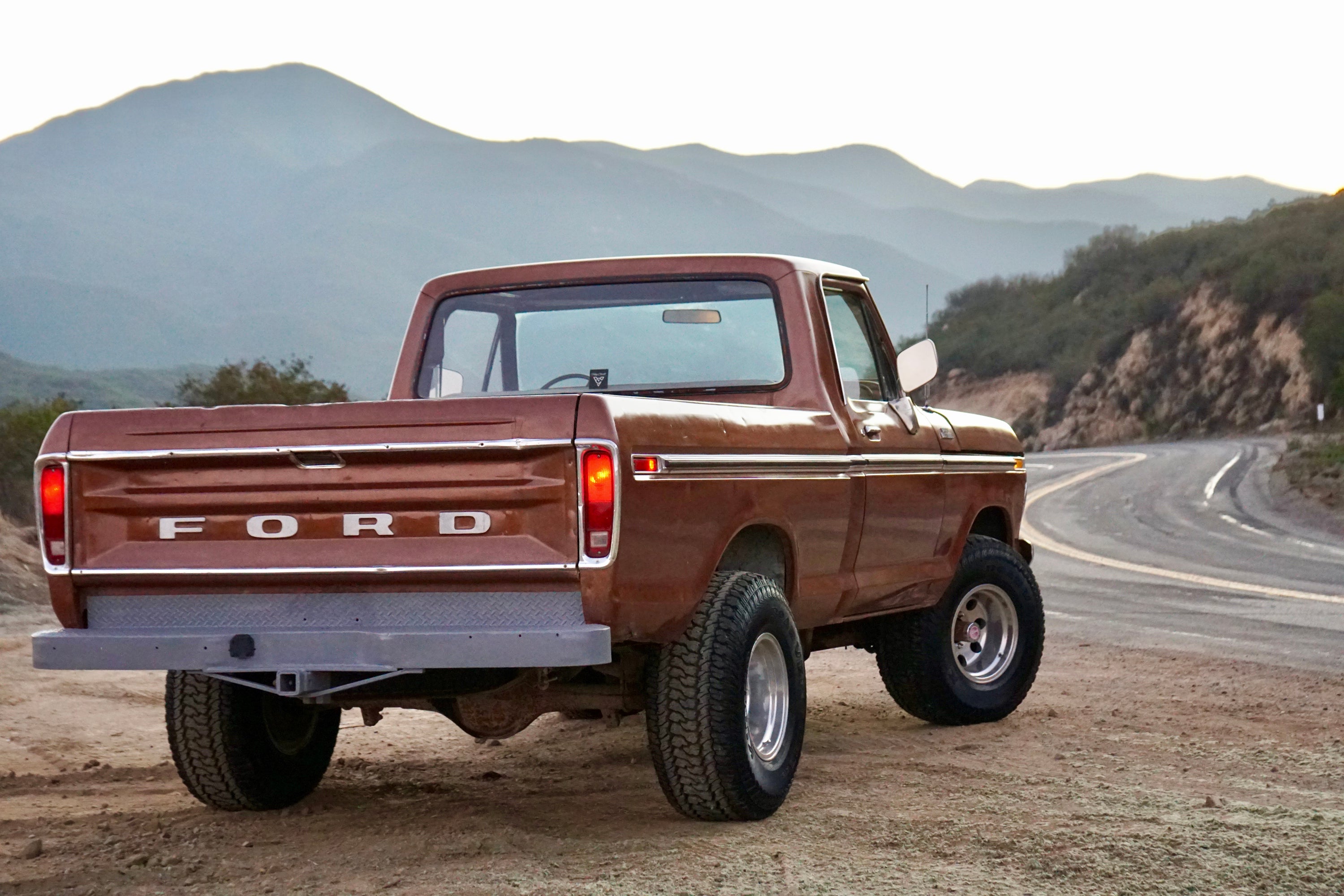 1978 Ford F-150 Short Bed Cinnamon FINE ART PRINT