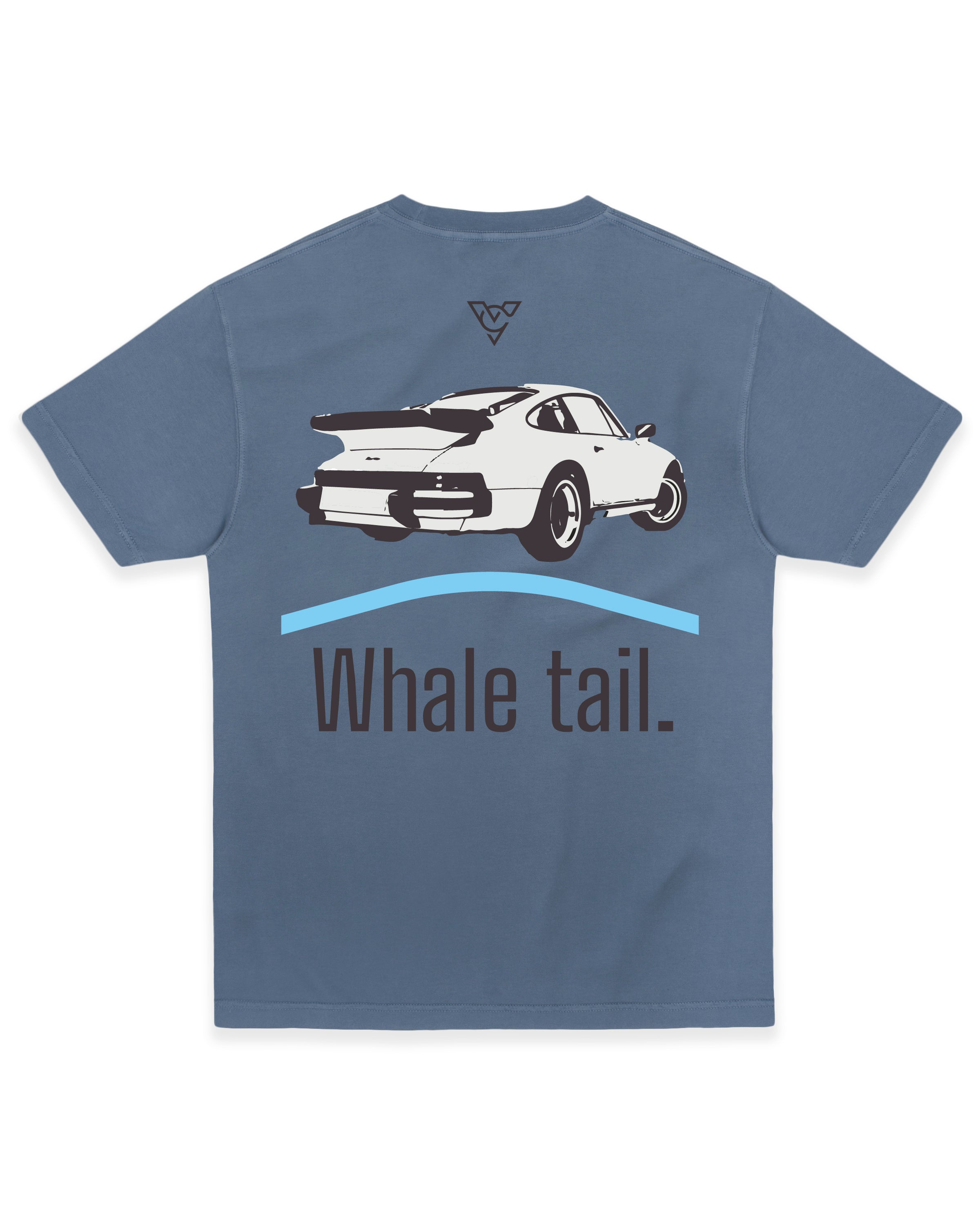 WHALE TAIL TEE (Blue Horizon)