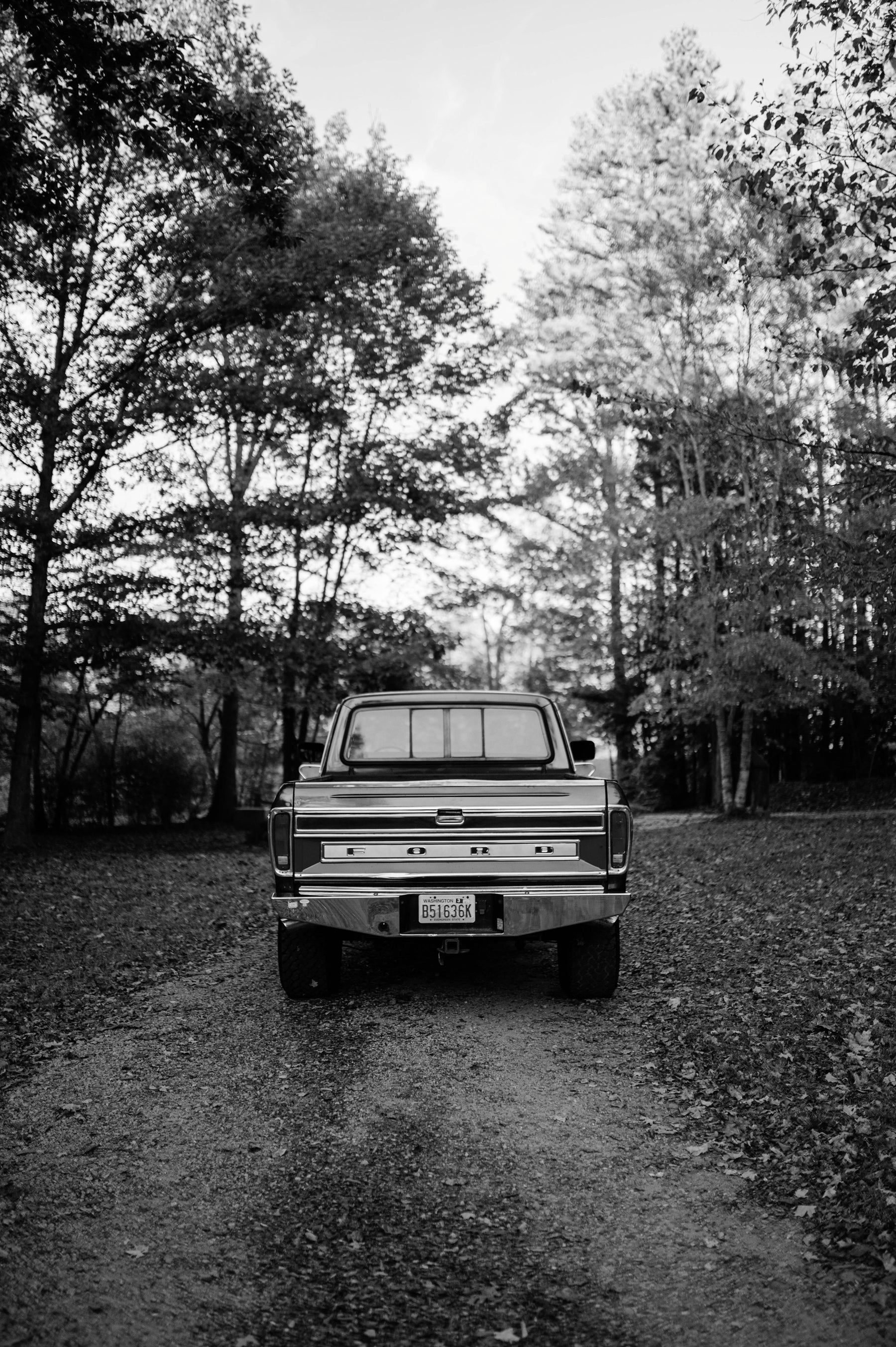 1979 Ford F-150 4x4 Short Bed Red/Maroon FINE ART PRINT