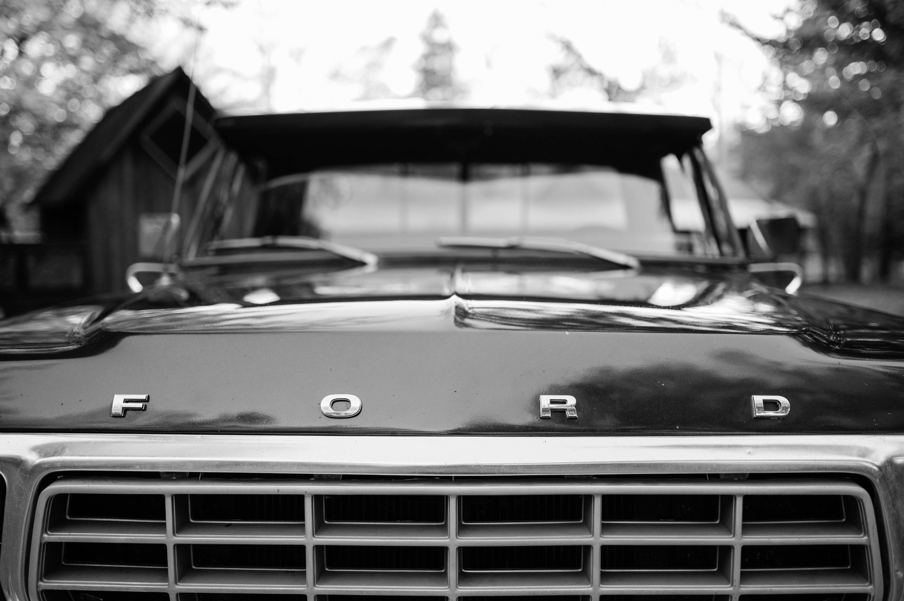 1979 Ford F-150 4x4 Short Bed Red/Maroon FINE ART PRINT