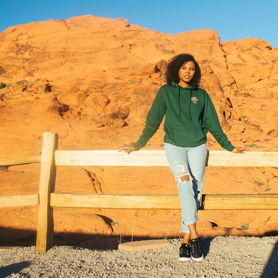 GET LOST UNISEX PREMIUM PULLOVER HOODIE (Forest Green)
