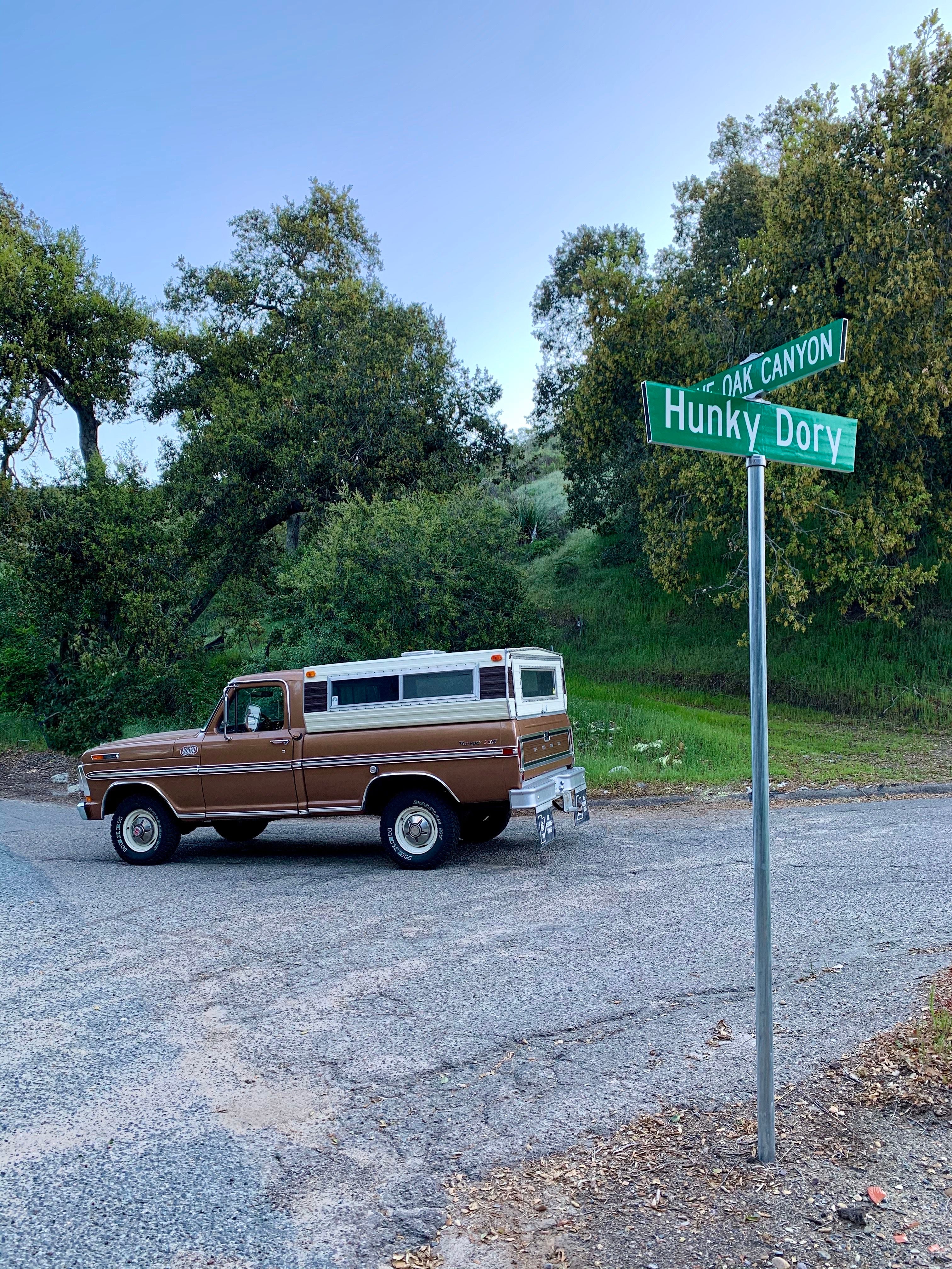 1972 Ford F-100 Short Bed 4x4 Camper FINE ART PRINT