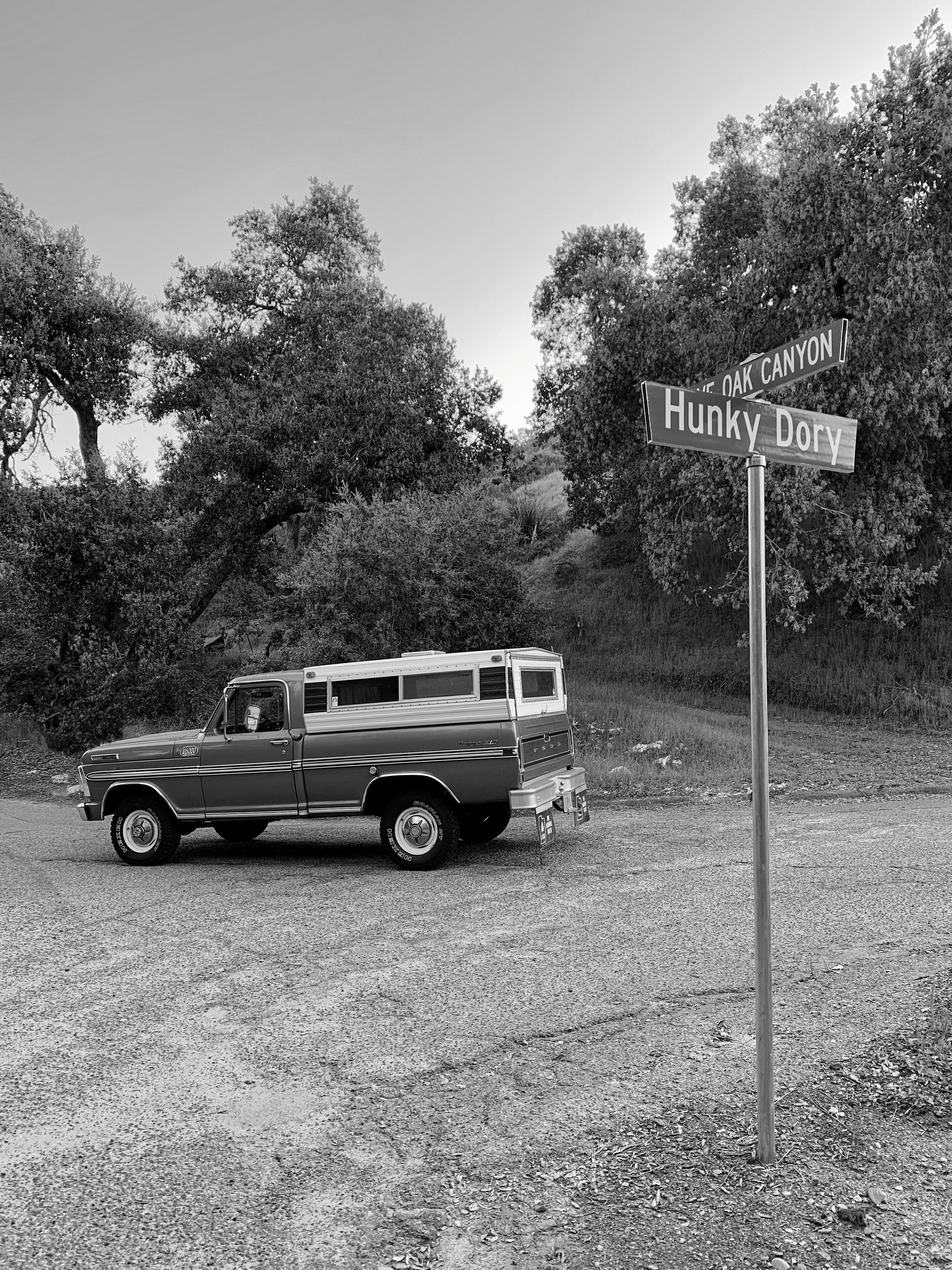 1972 Ford F-100 Short Bed 4x4 Camper FINE ART PRINT