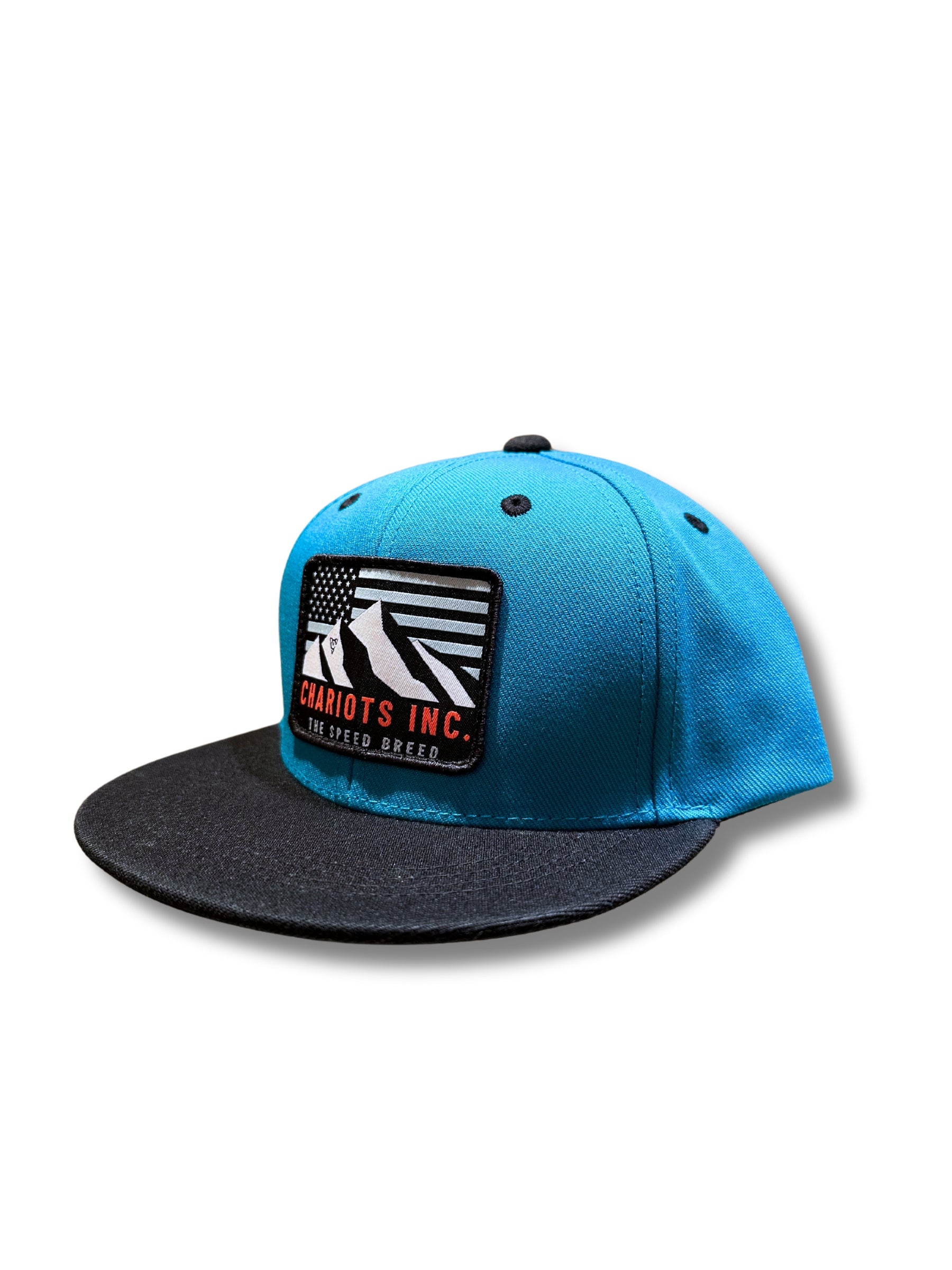 HIVERANNO YOUTH FLAT BILL HAT (Teal/Black)