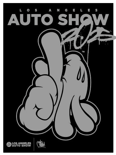 LAAS25 OG SLICK 18X24 LA 2025 DRIP PAPER PRINT (SILVER)