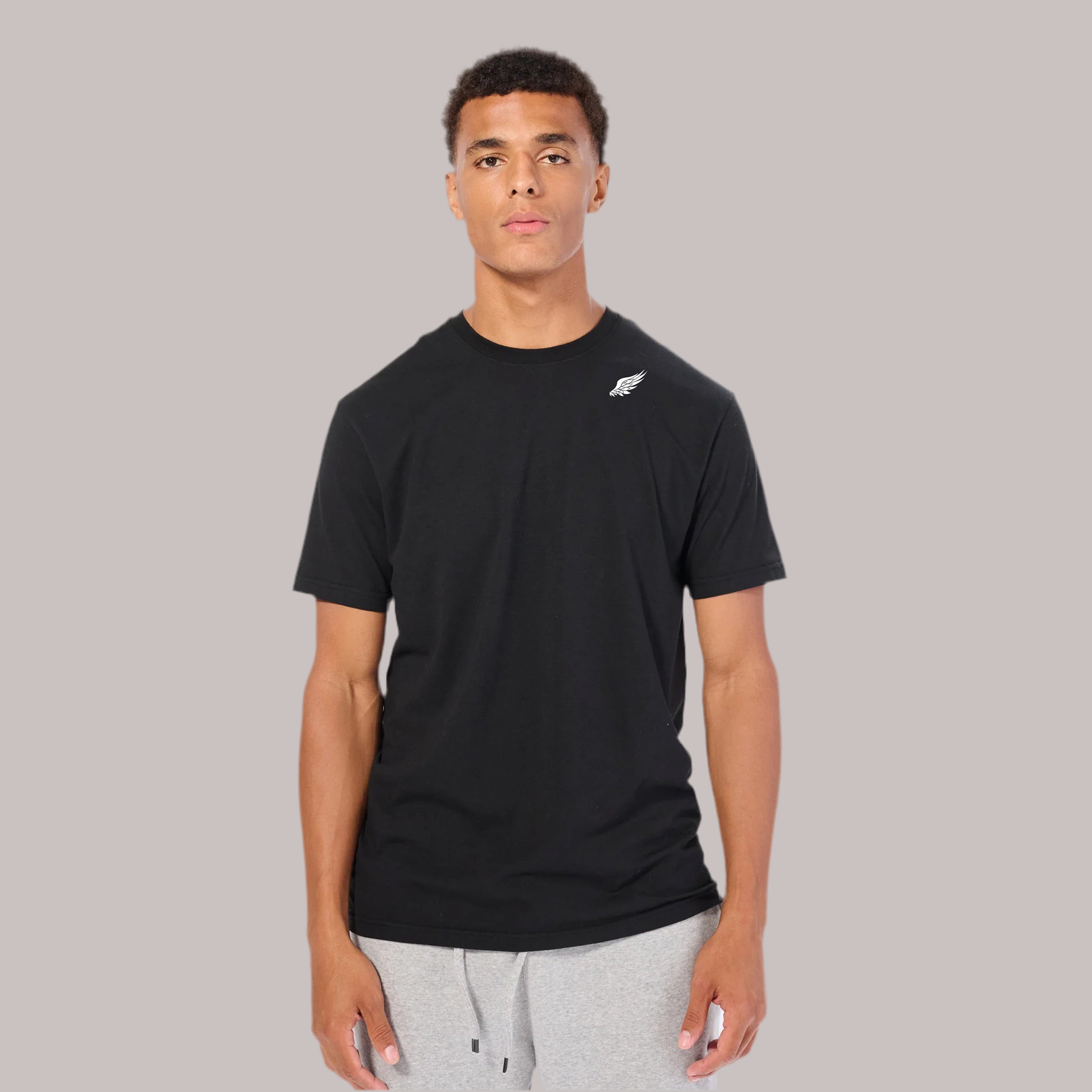 LITTLE BIRD LUXURY STRETCH TEE (Black)