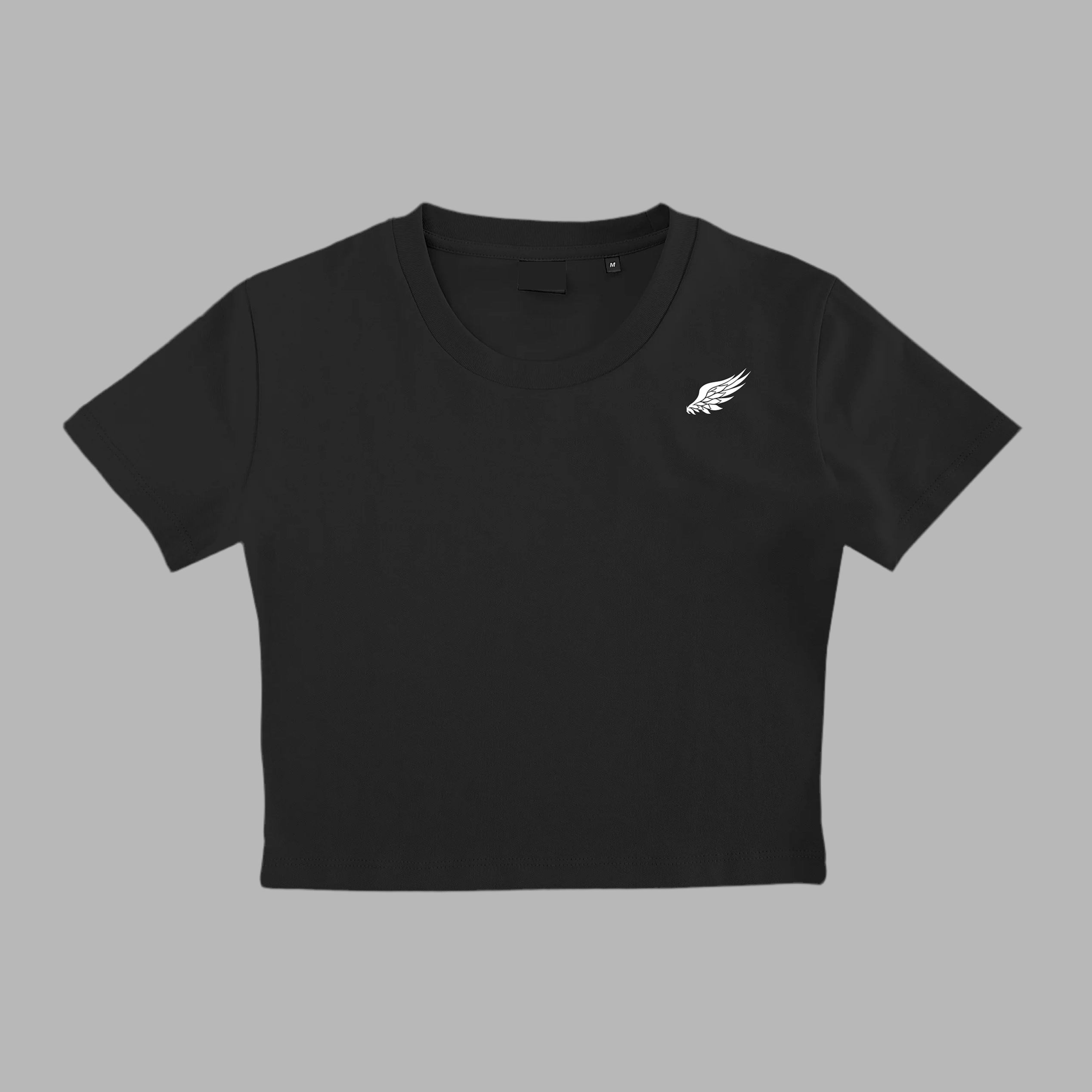 LITTLE BIRD DRYFLEX LUXURY CROP TOP (Black)