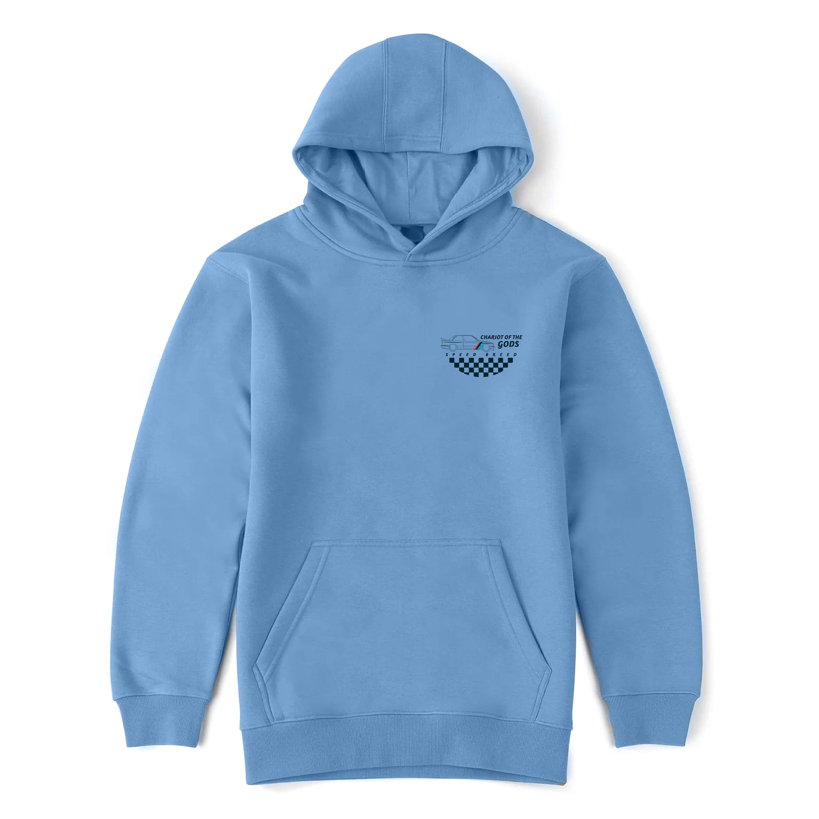 CHARIOT OF THE GODS PREMIUM PULLOVER HOODIE (Cloud Blue)