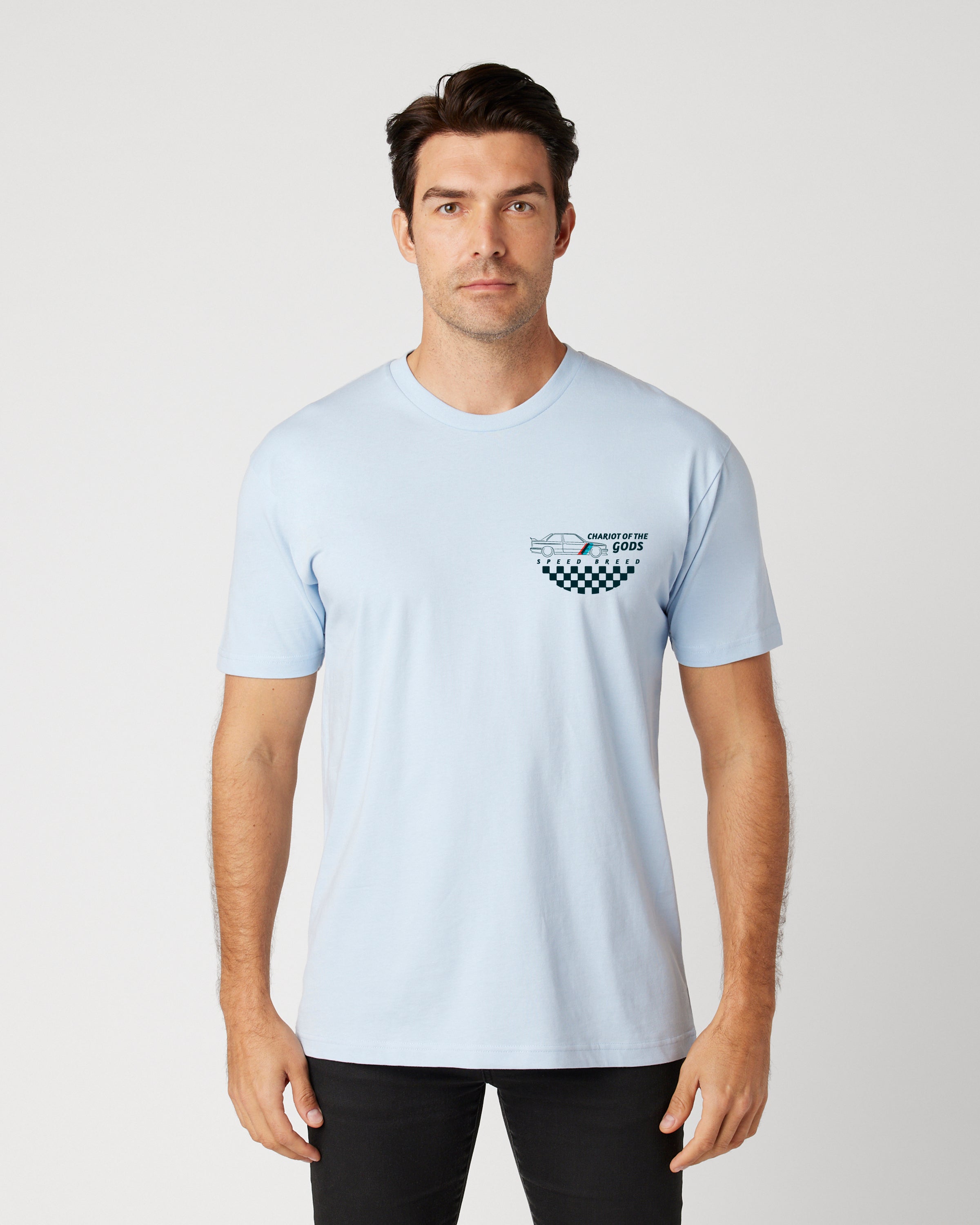 CHARIOT OF THE GODS TEE (Light Blue)