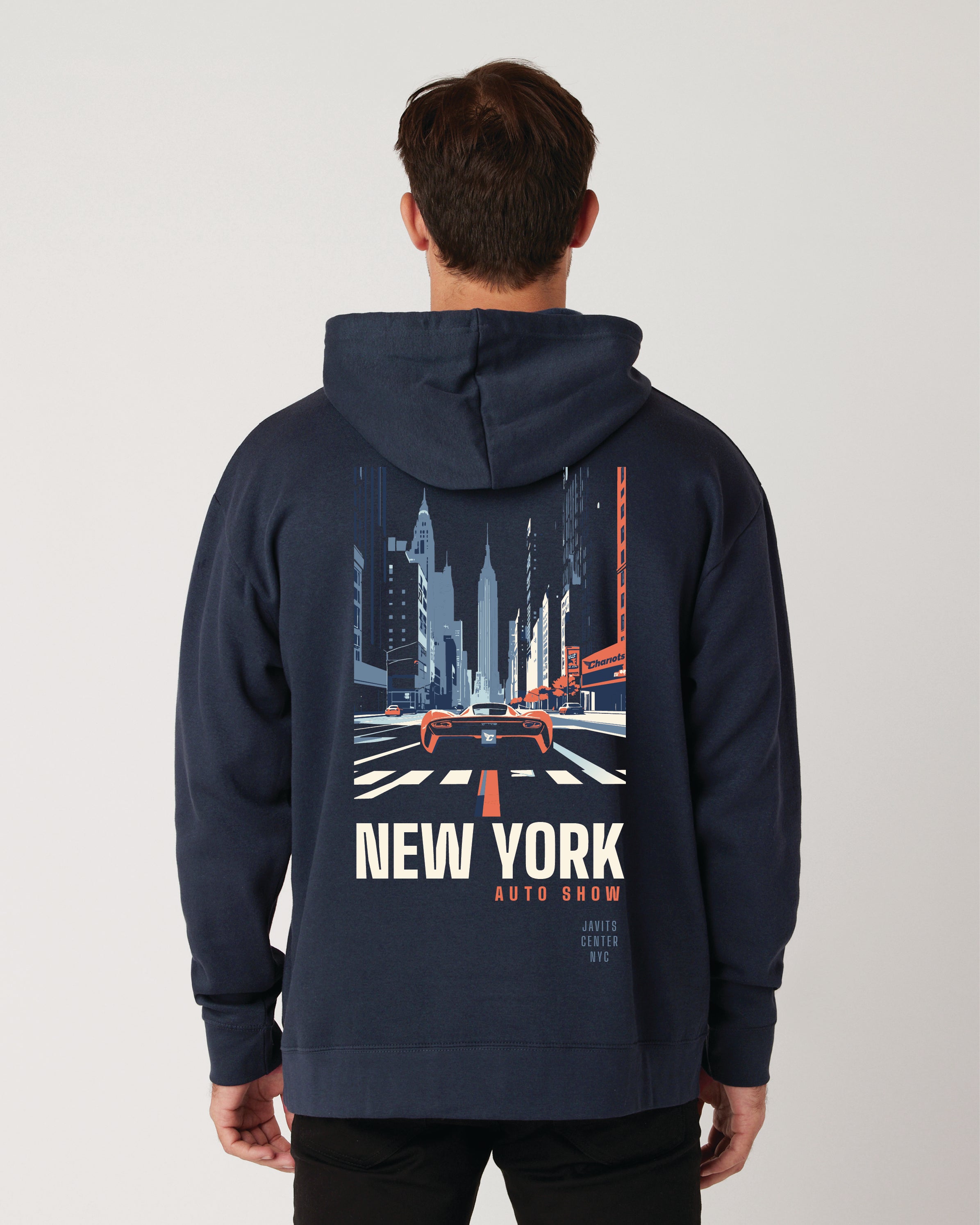 NYIAS26 Crosswalk Box Hoodie (Navy)