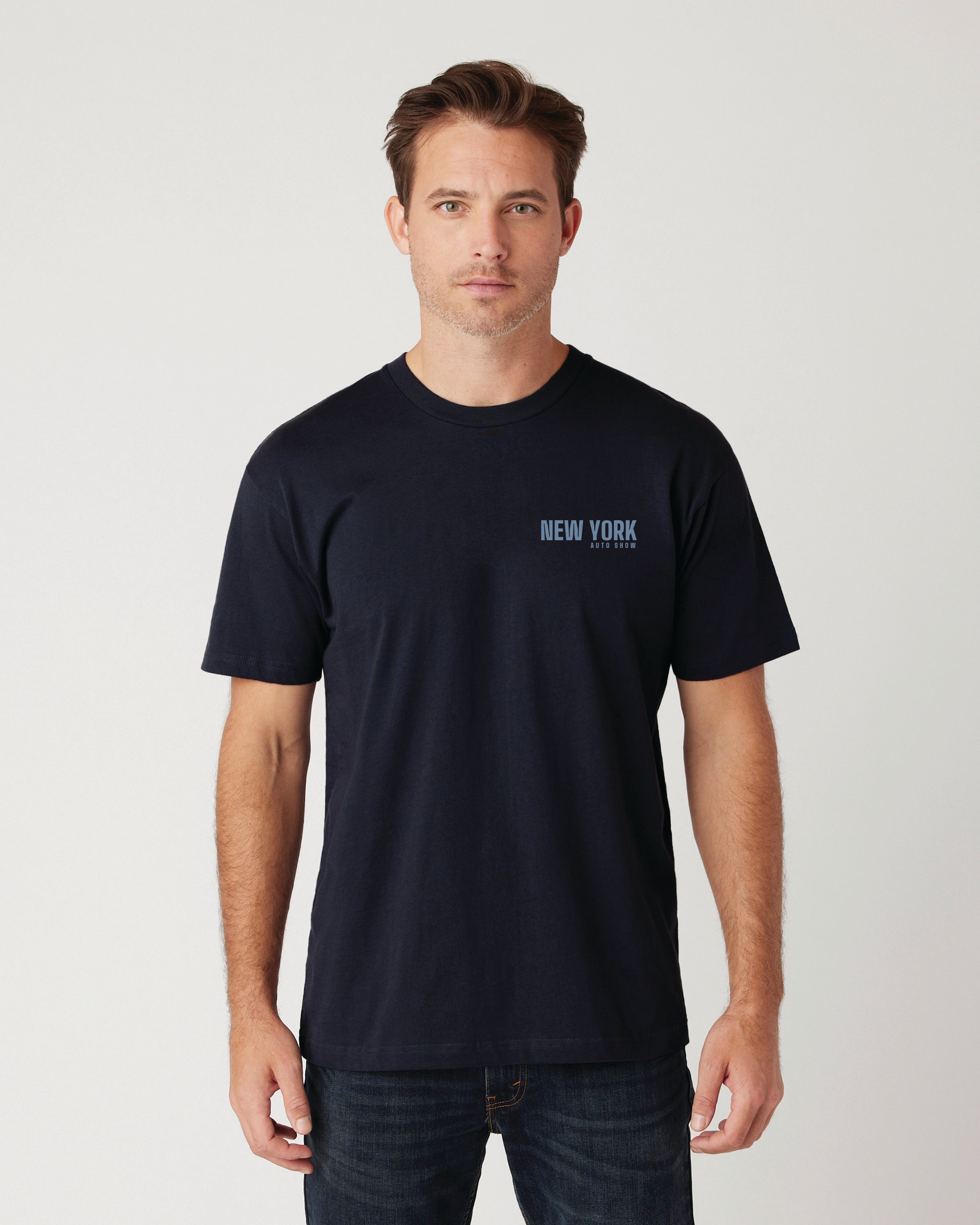 NYIAS26 Crosswalk Adult Tee (Navy)