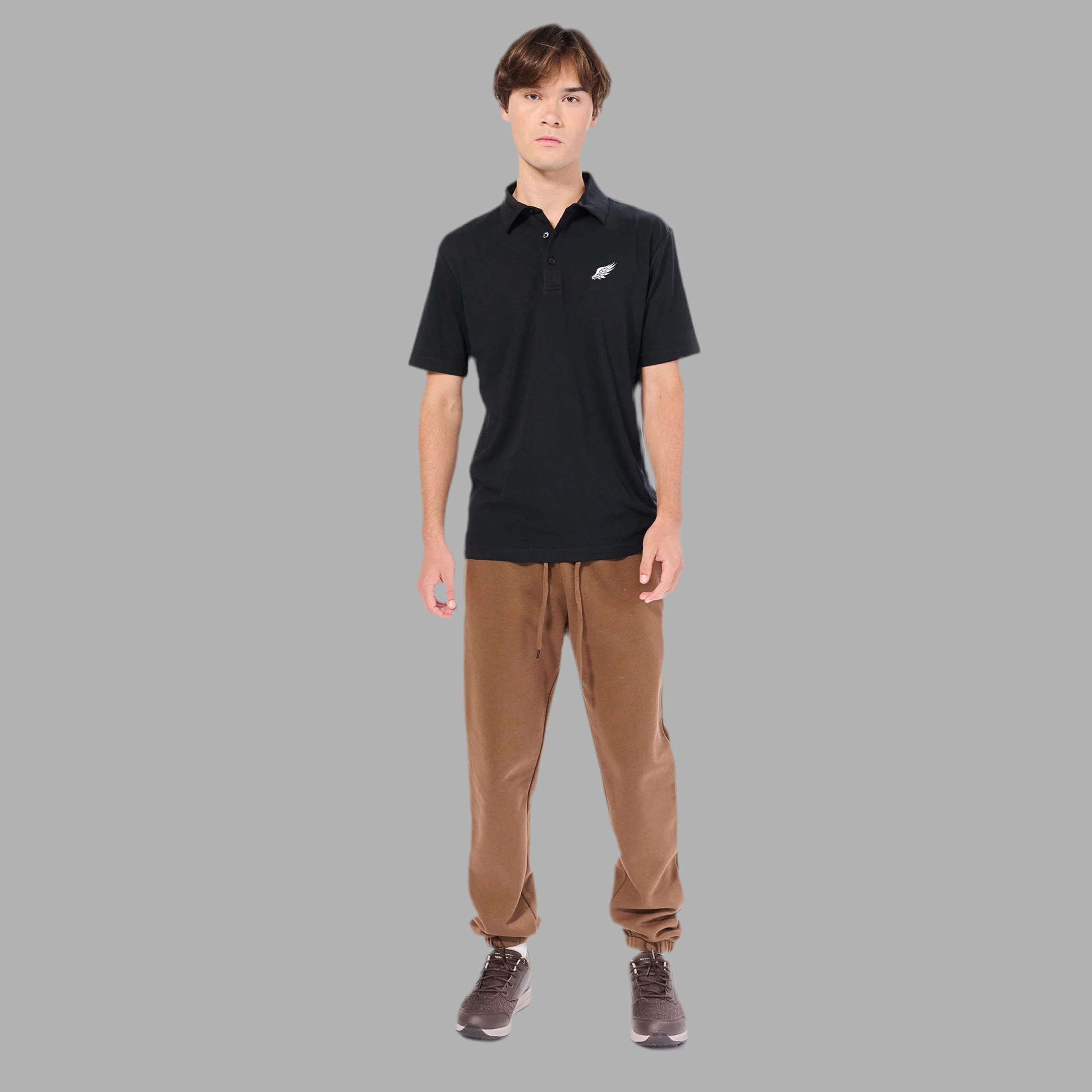 LITTLE BIRD DRYFLEX LUXURY POLO (Black)