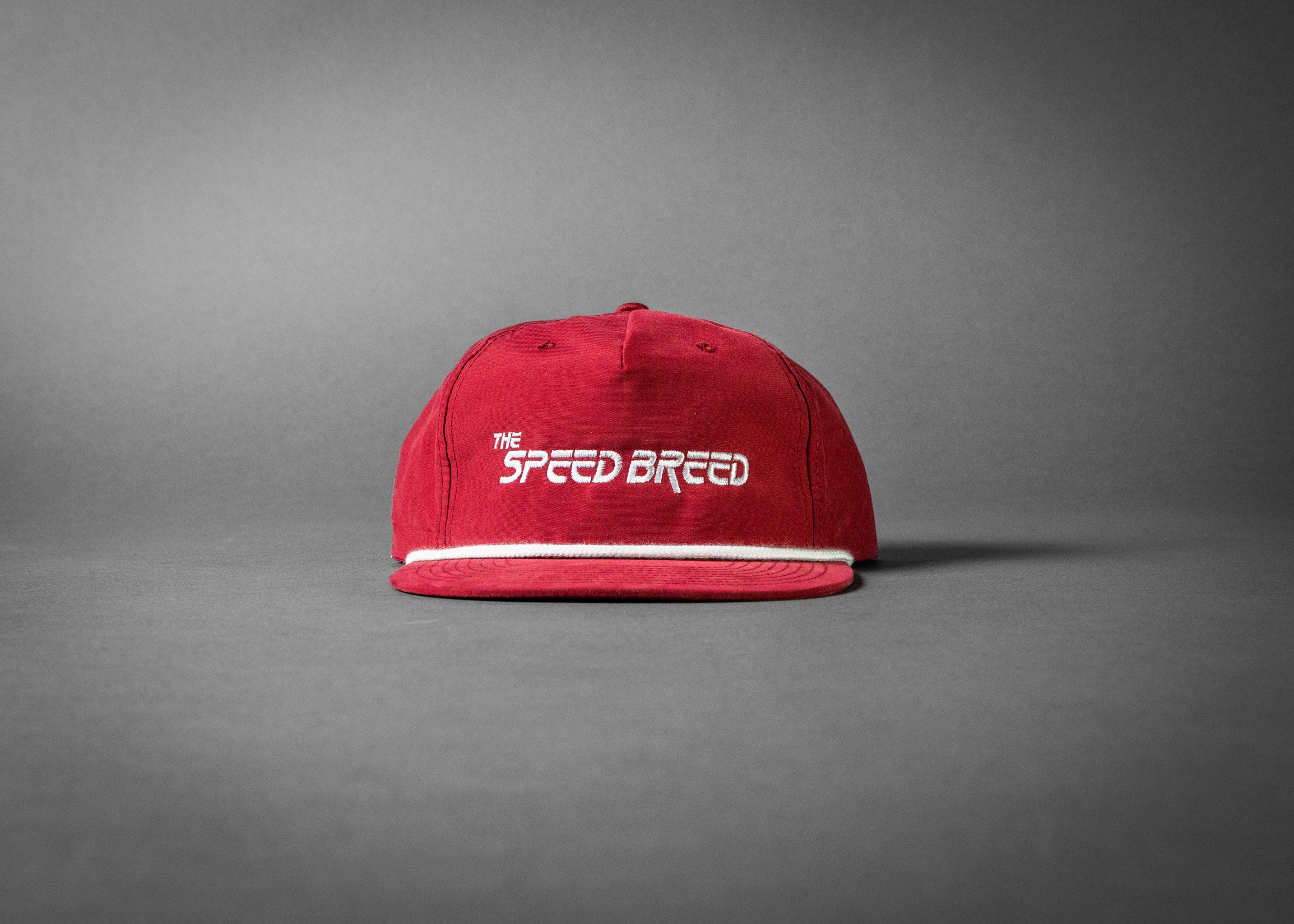 SPENCER (Cardinal/White Speed Breed Grandpa Hat)