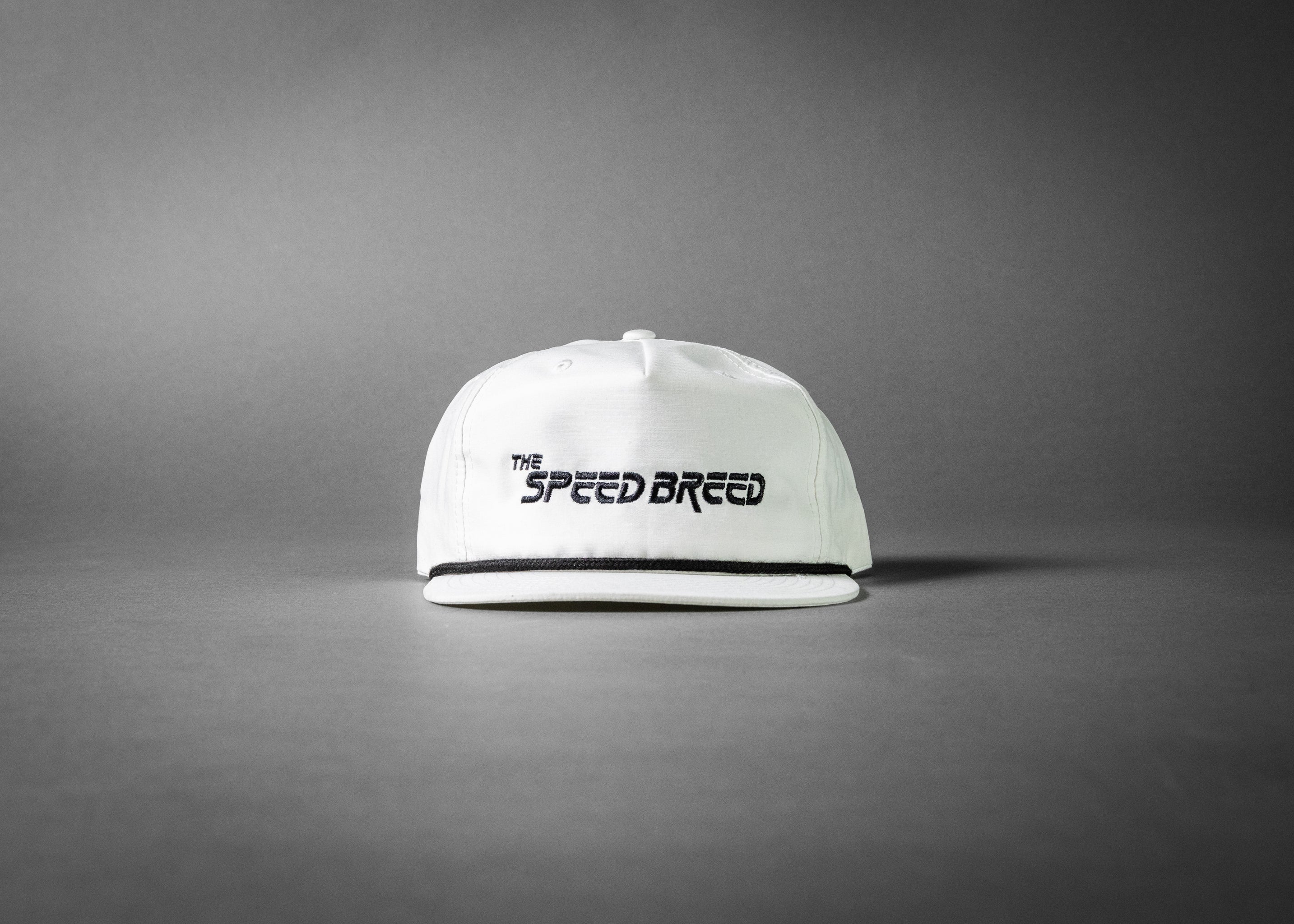 SPENCER (White/Black Speed Breed Grandpa Hat)