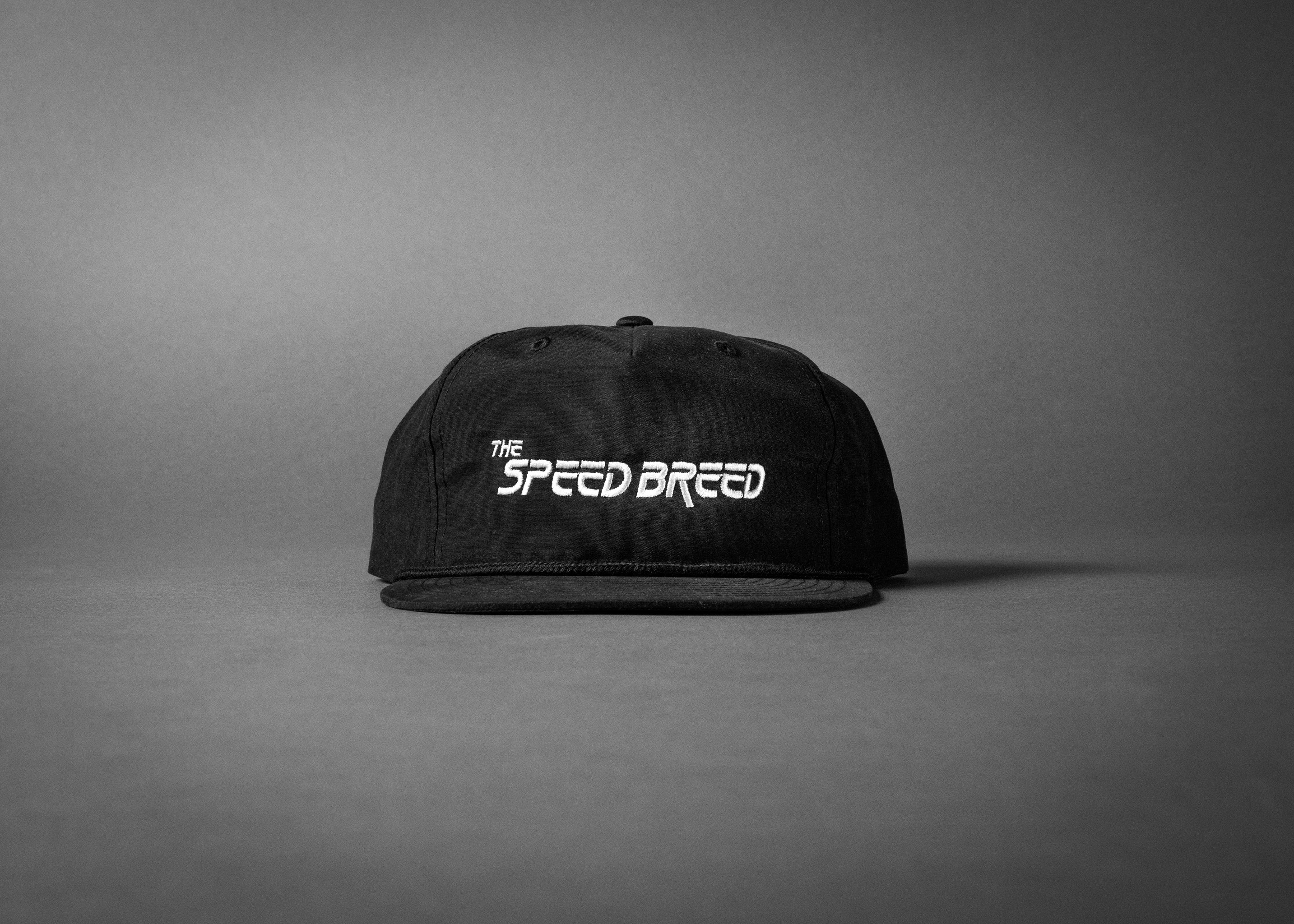 SPENCER (Black/Silver Speed Breed Grandpa Hat)