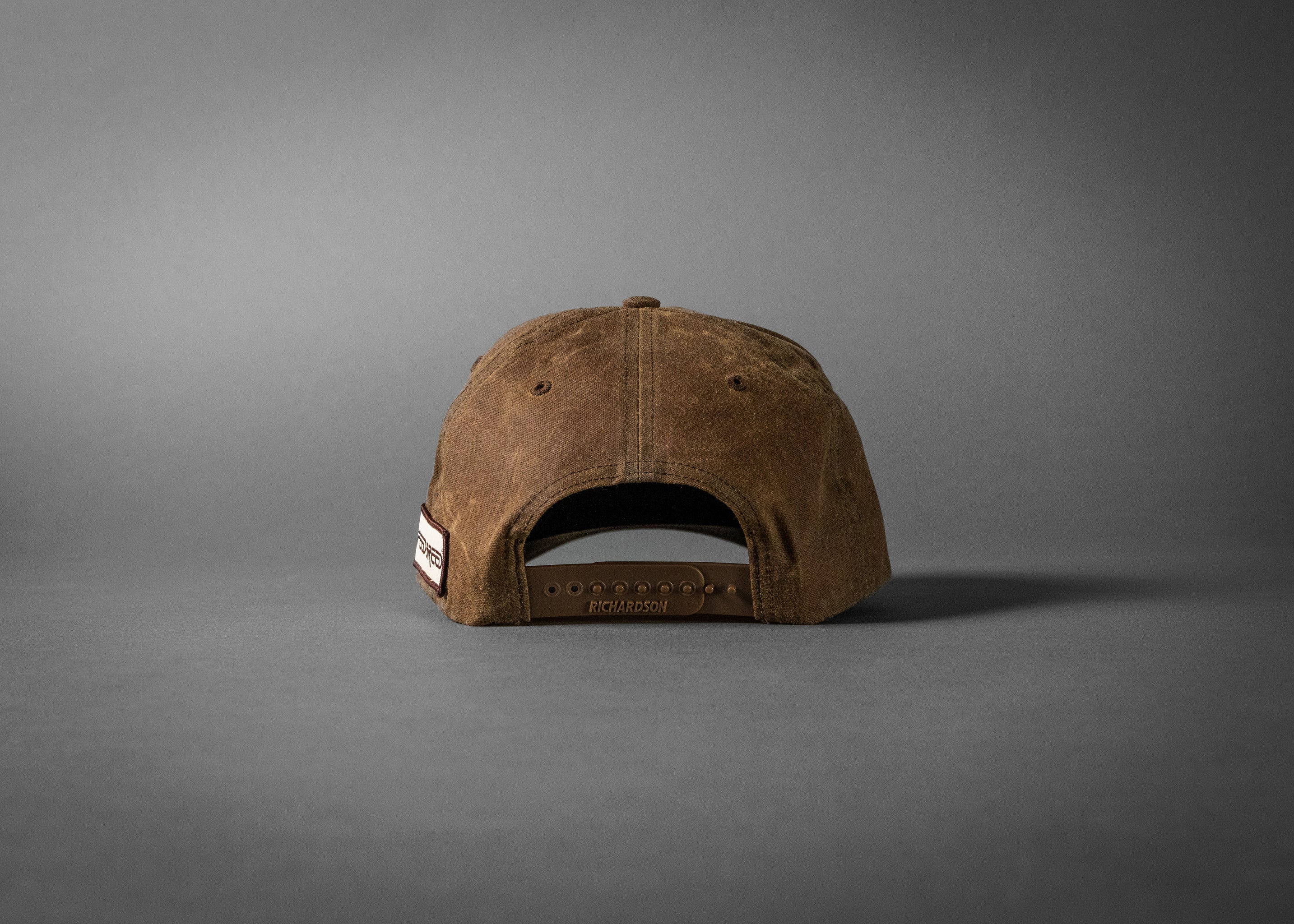 BOOSHWAY (Buck/Light Gold; Premium 7-Panel Rugged Waxed Cotton Hat)