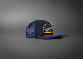 YELLOWJACKET (Navy Corduroy Trucker Hat)