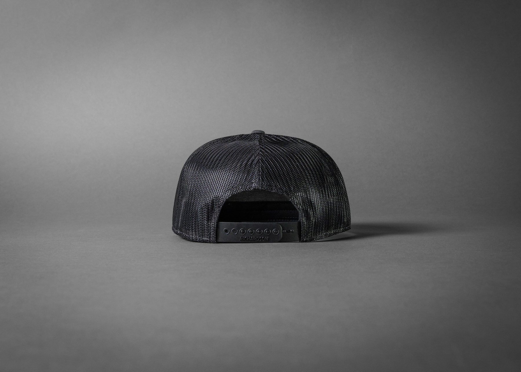 CHARIOTS (Charcoal/Black Premium 7-Panel Trucker Hat)