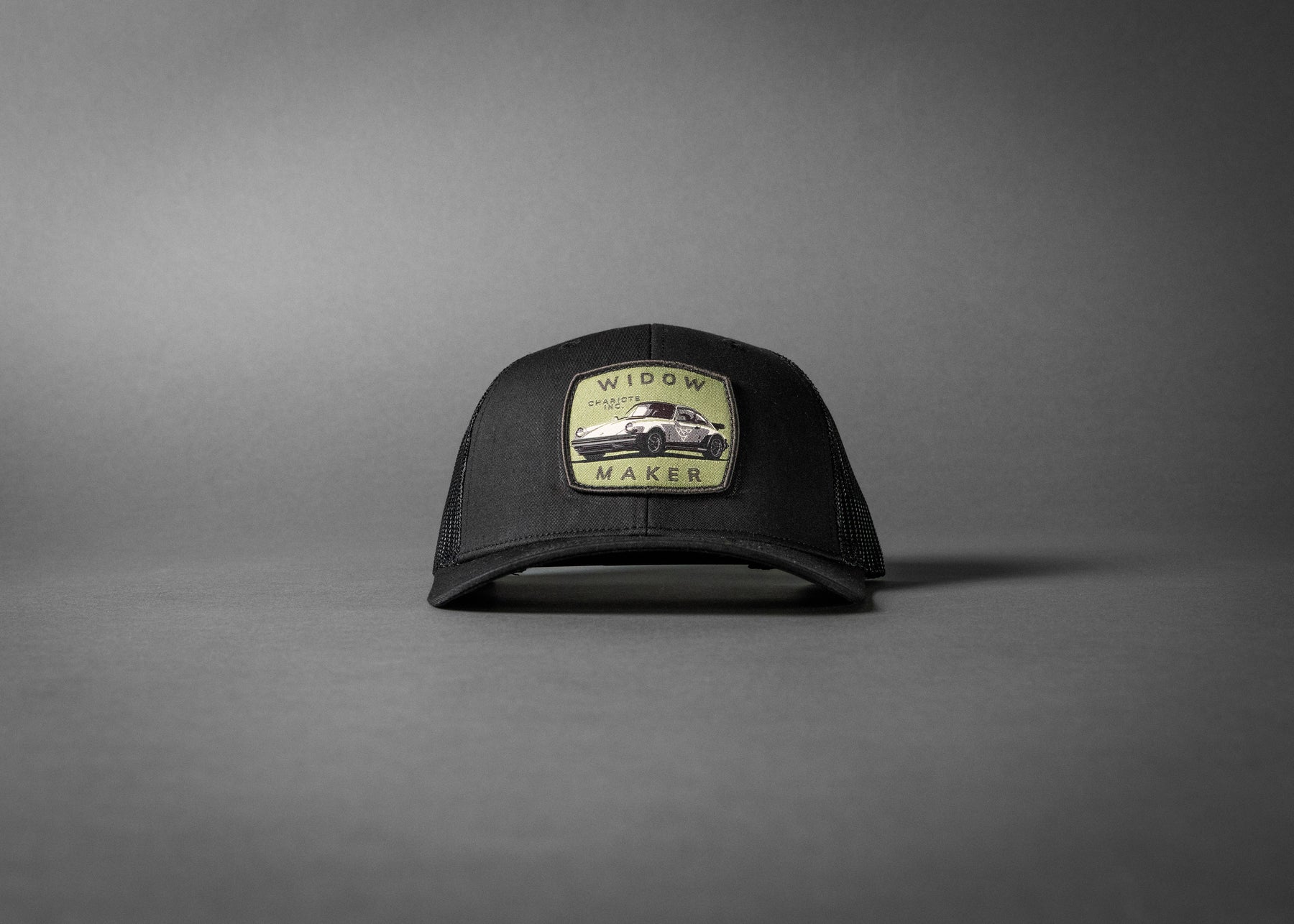 WIDOWMAKER (Black Premium Trucker Hat)