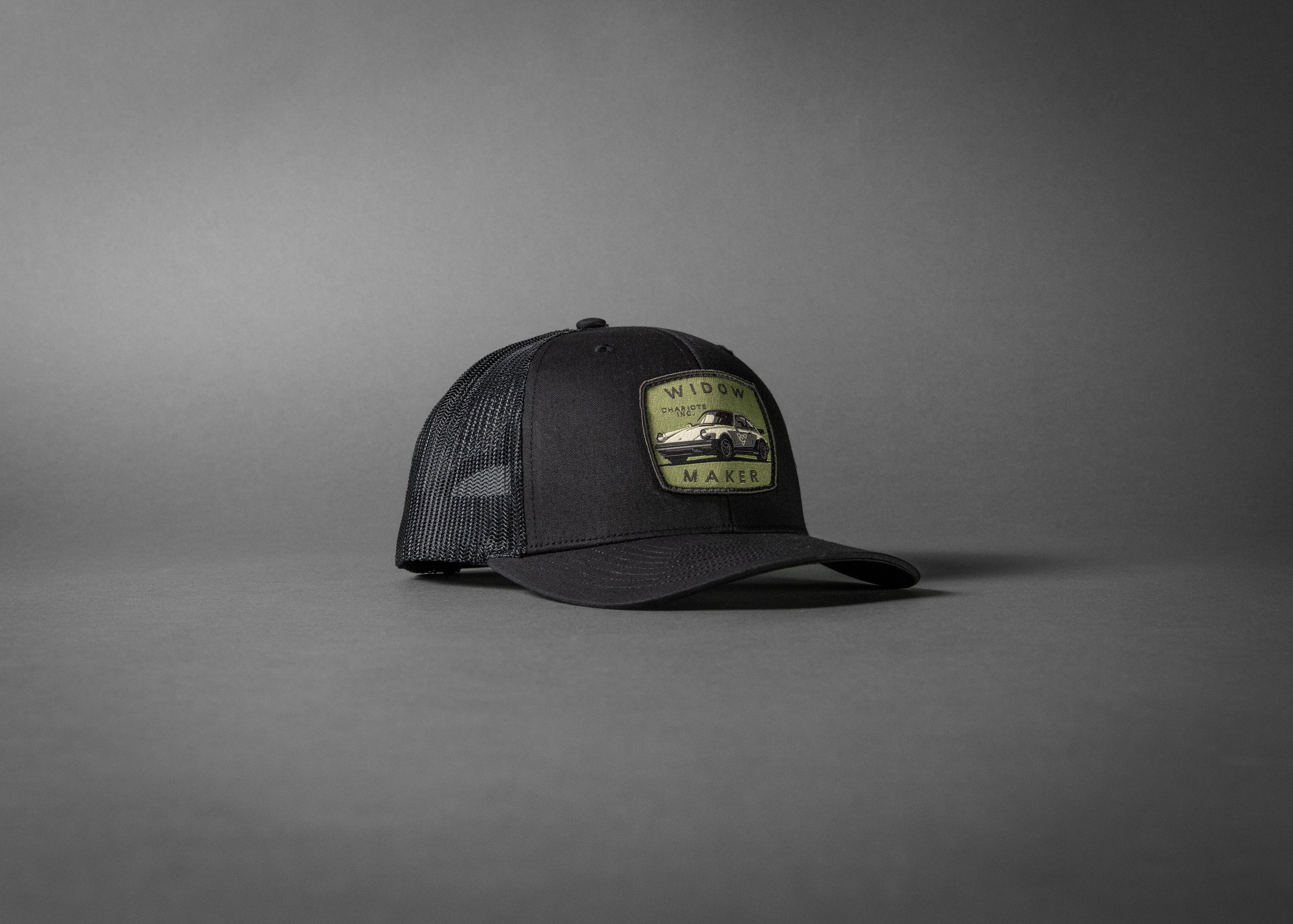 WIDOWMAKER (Black Premium Trucker Hat)