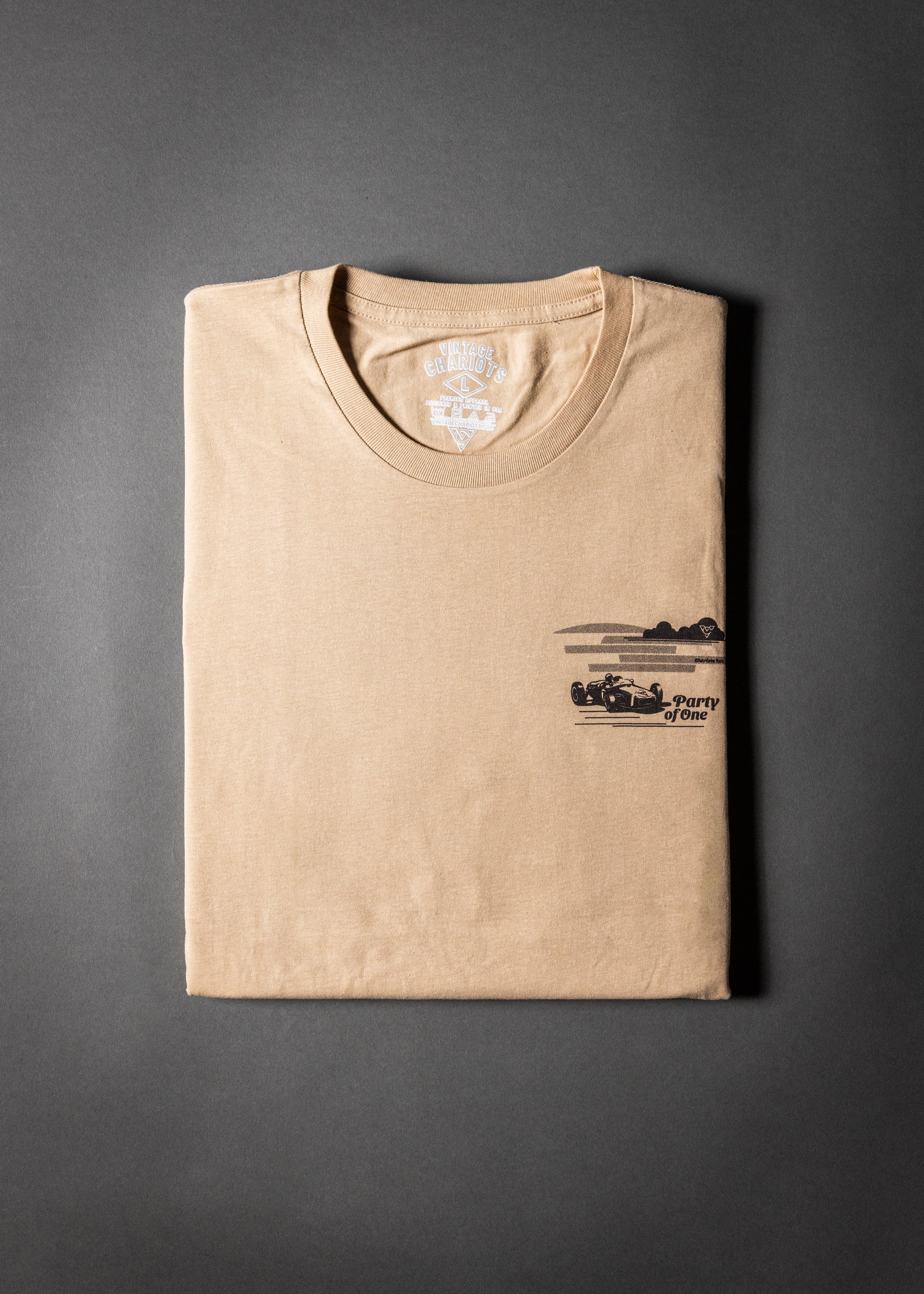 PARTY OF ONE TEE (Sand)