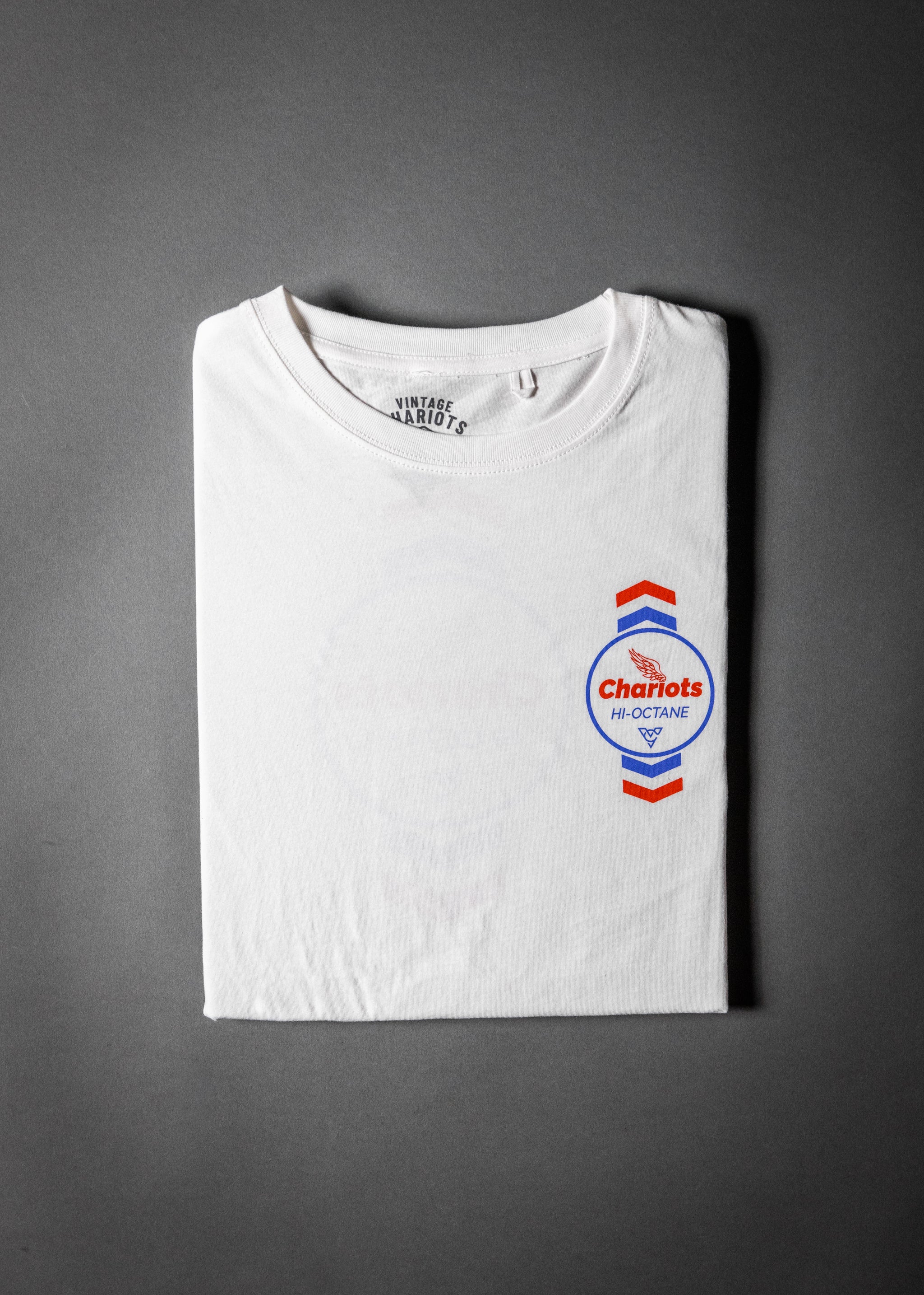 CHEVRON HI OCTANE TEE (Off-White)