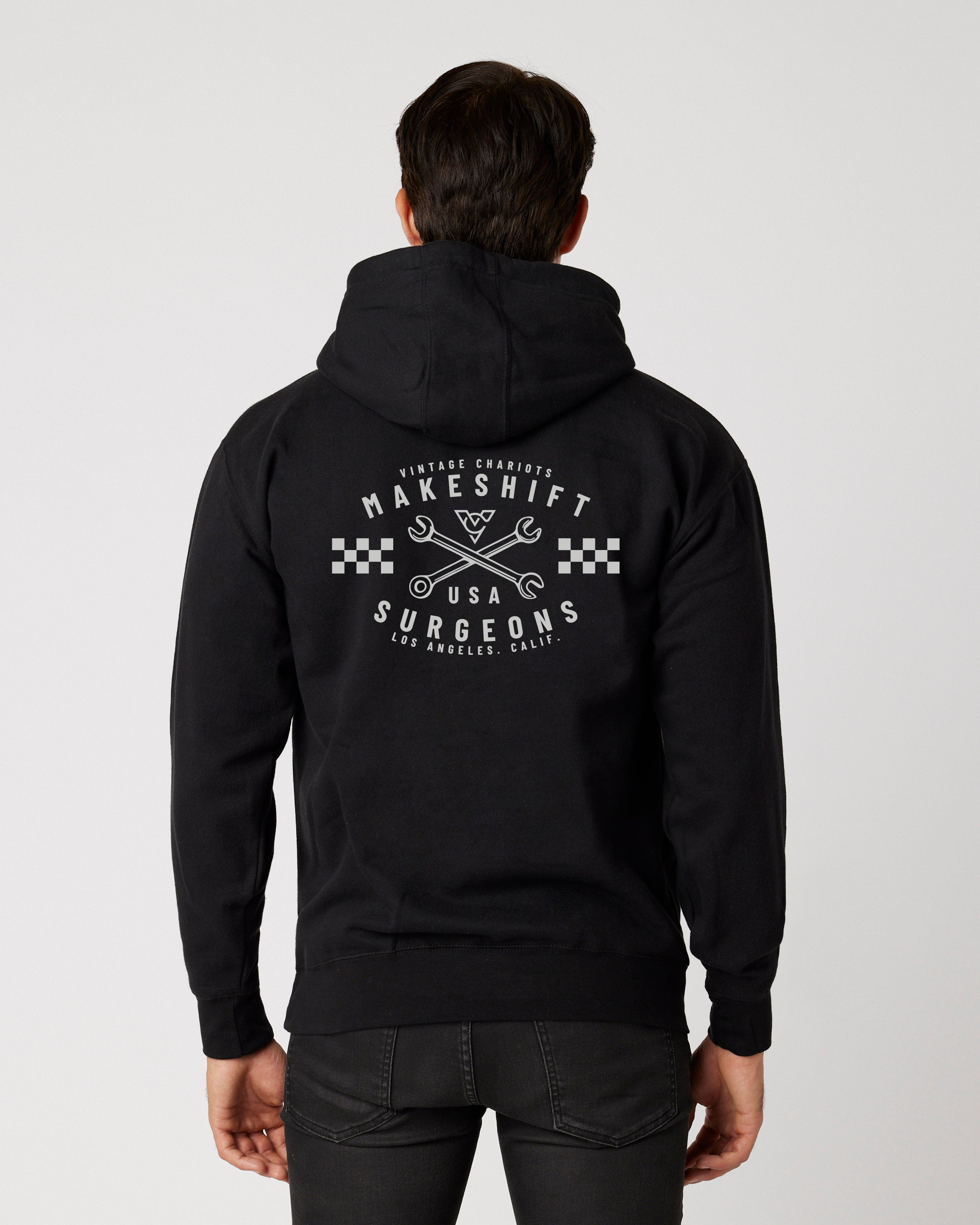 MAKESHIFT SURGEONS PREMIUM PULLOVER HOODIE (Black)