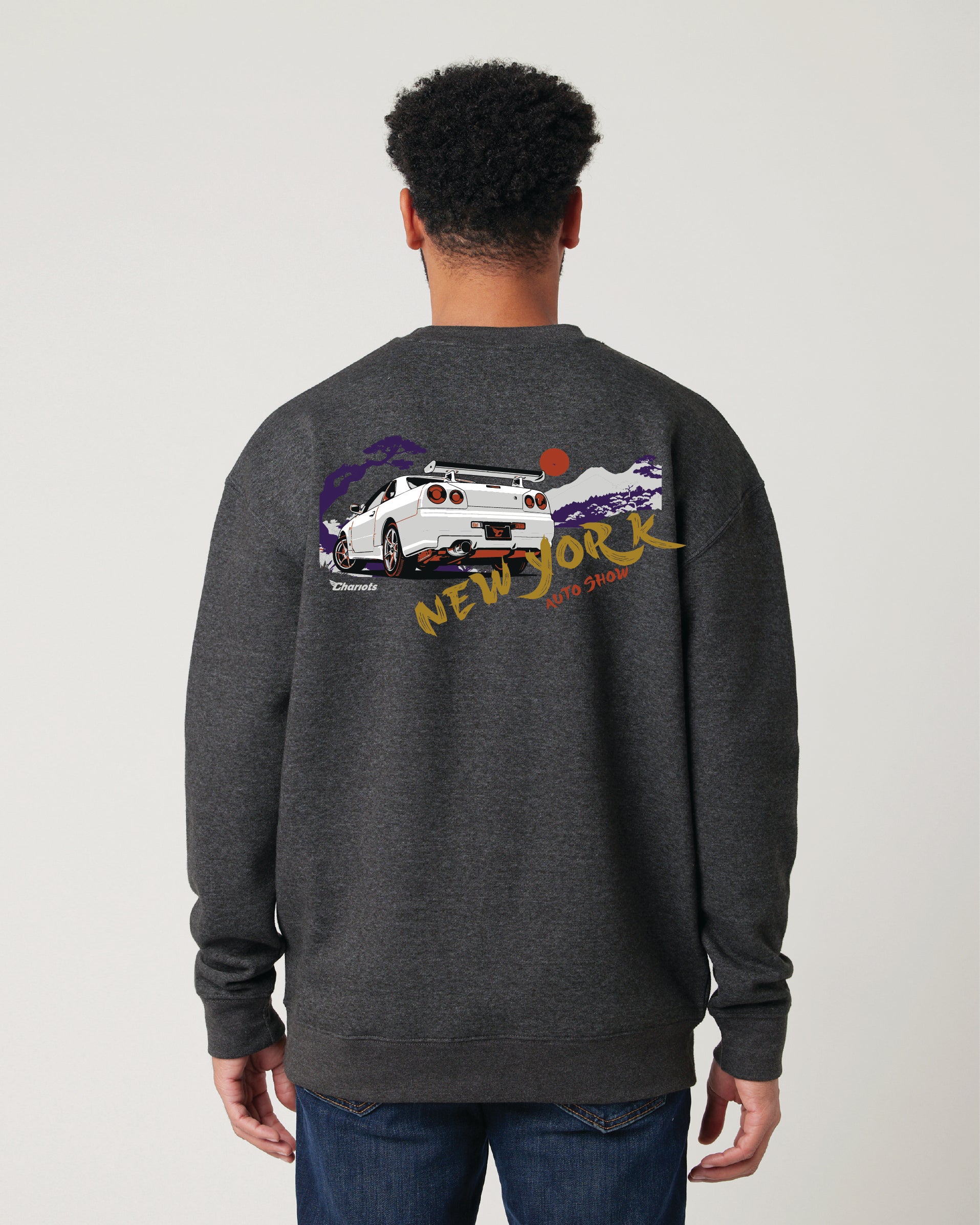 NYIAS26 Zen Garden Lightweight Crewneck Sweatshirt (Charcoal Heather)