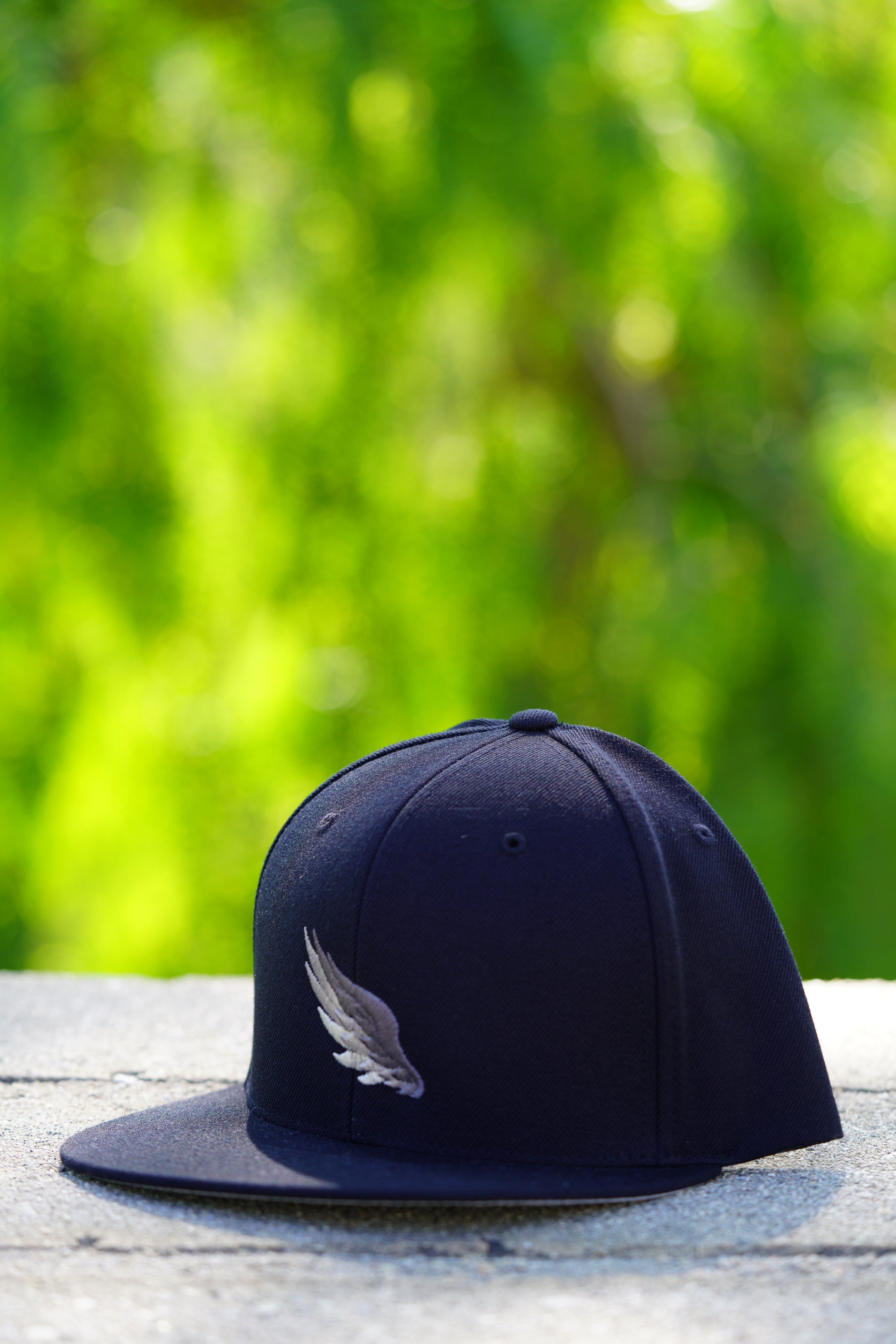 TAKEOFF FLATBILL HAT (Black/Gravel Wing)