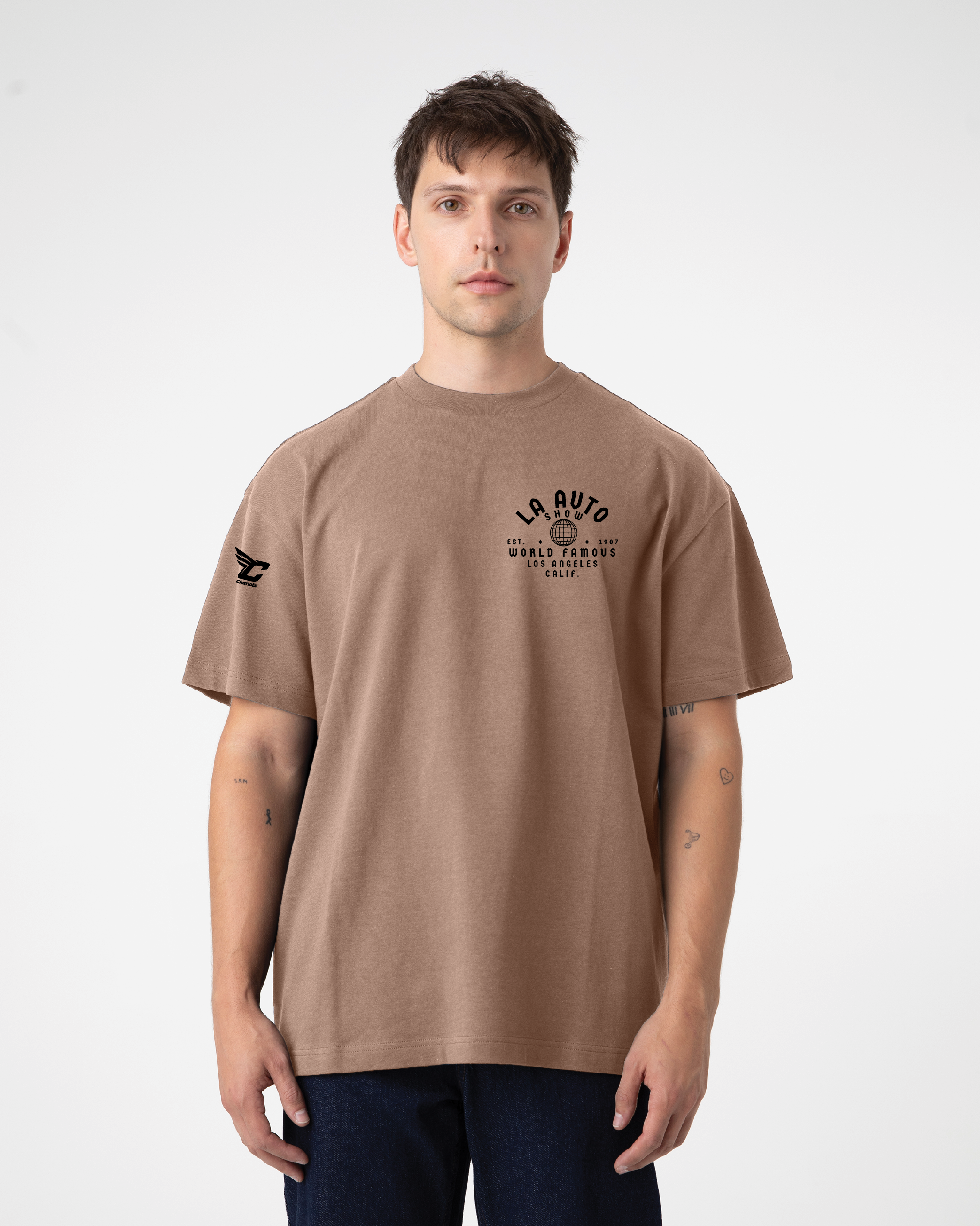 LAAS25 WORLD FAMOUS ADULT HEAVY TEE